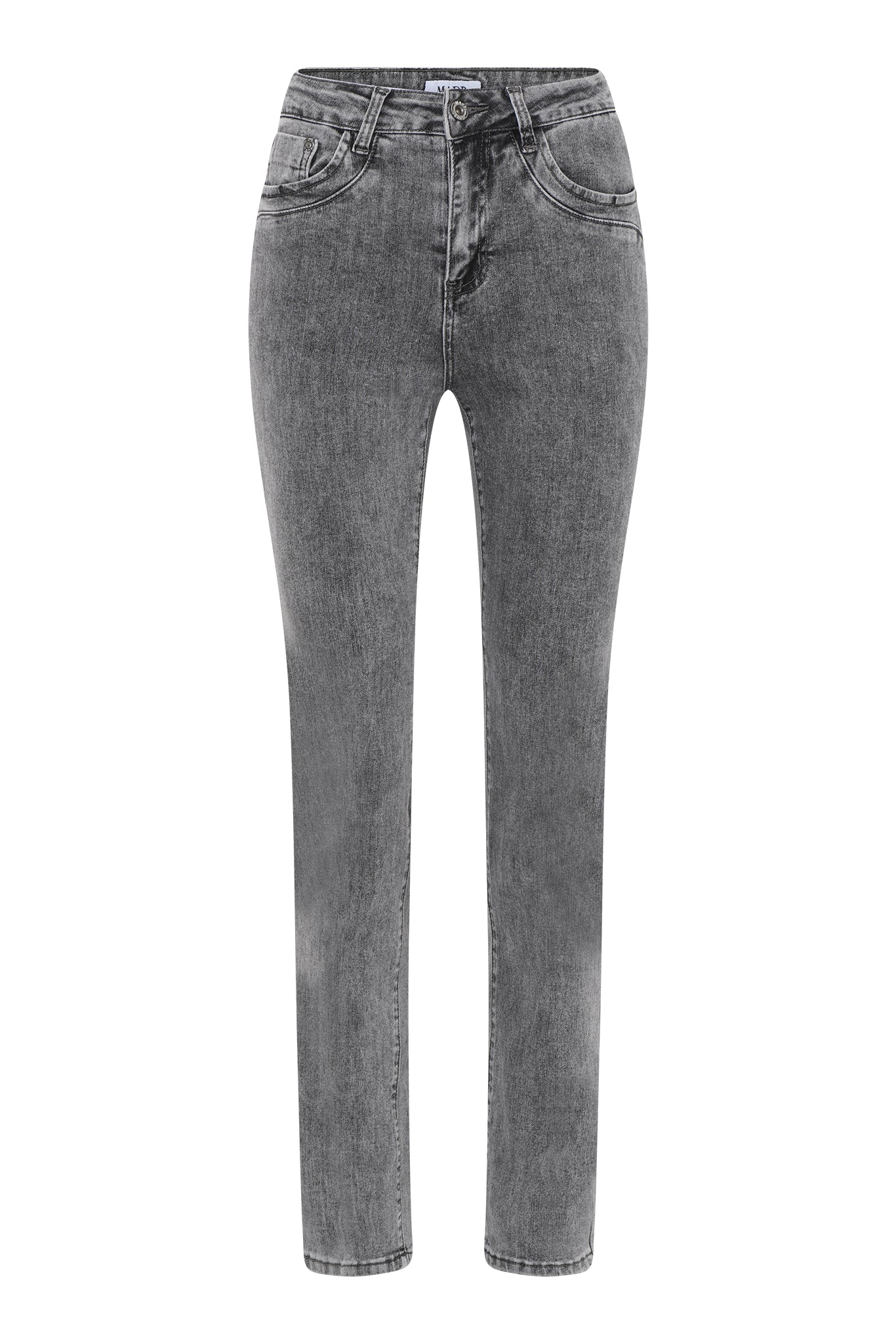 MAPP Patti Straight Leg Denim Jeans DENIM/TWILL 579699 GREY USED DENIM