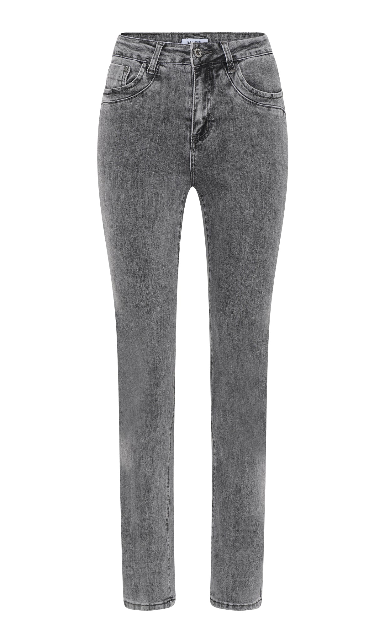 MAPP Patti Straight Leg Denim Jeans DENIM/TWILL 579699 GREY USED DENIM