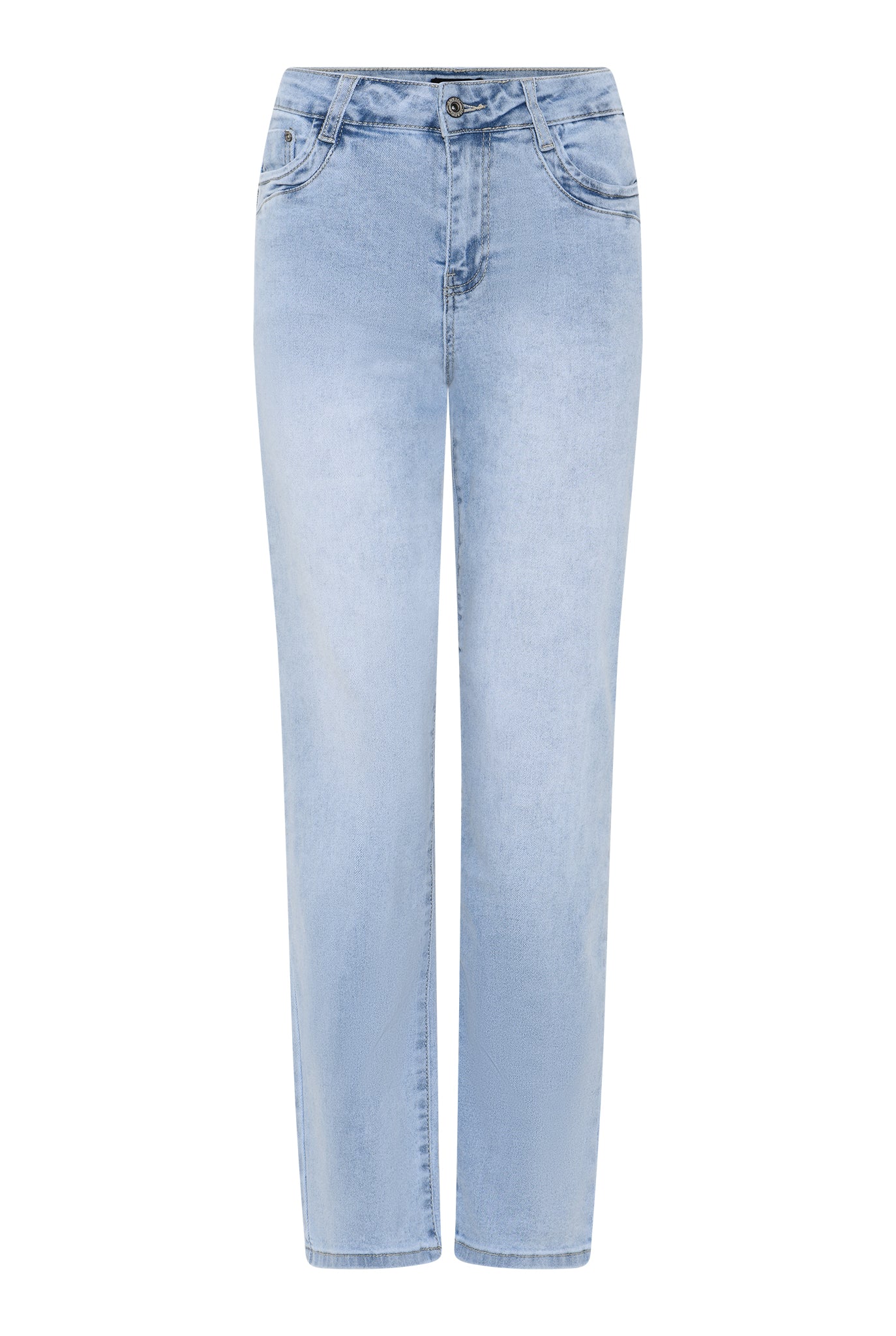 MAPP Patti Straight Leg Denim Jeans DENIM/TWILL 8996 LIGHT BLUE USED