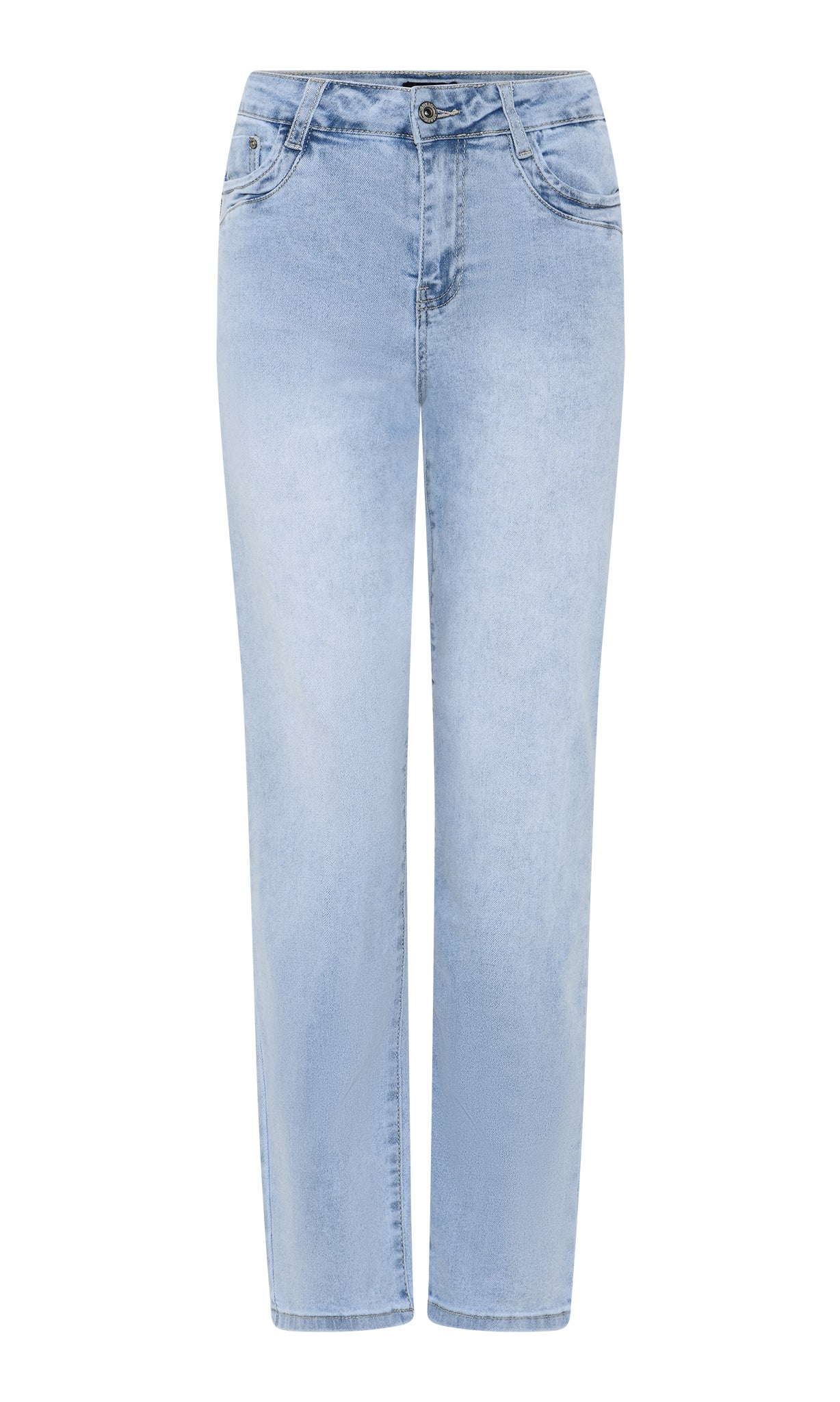 MAPP Patti Straight Leg Denim Jeans DENIM/TWILL 8996 LIGHT BLUE USED