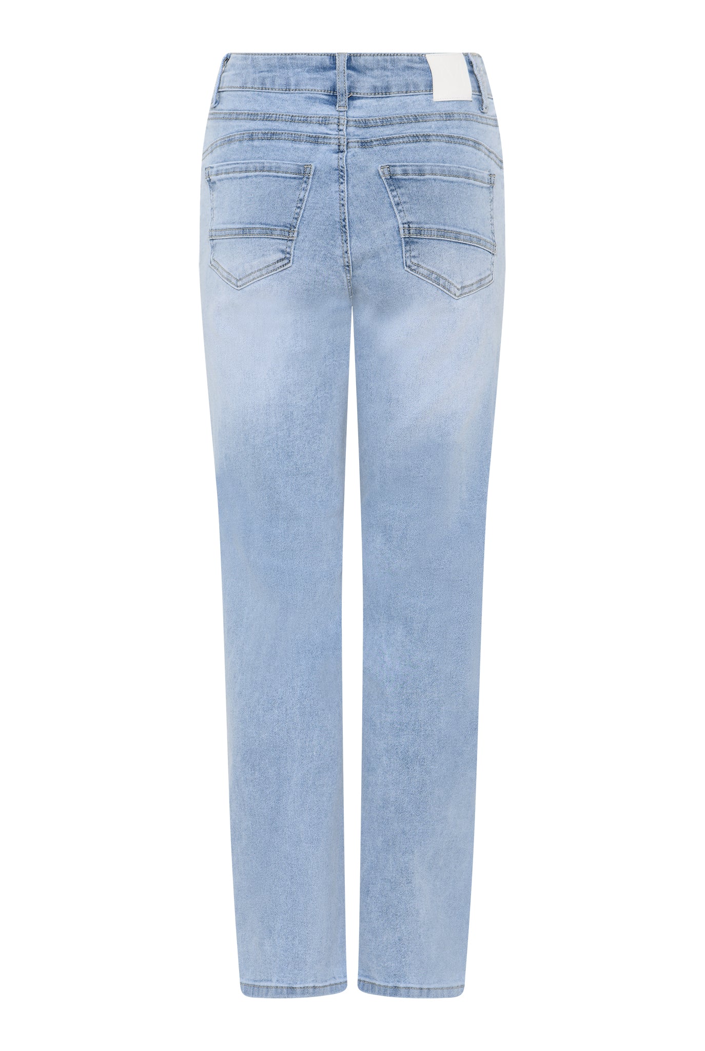 MAPP Patti Straight Leg Denim Jeans DENIM/TWILL 8996 LIGHT BLUE USED