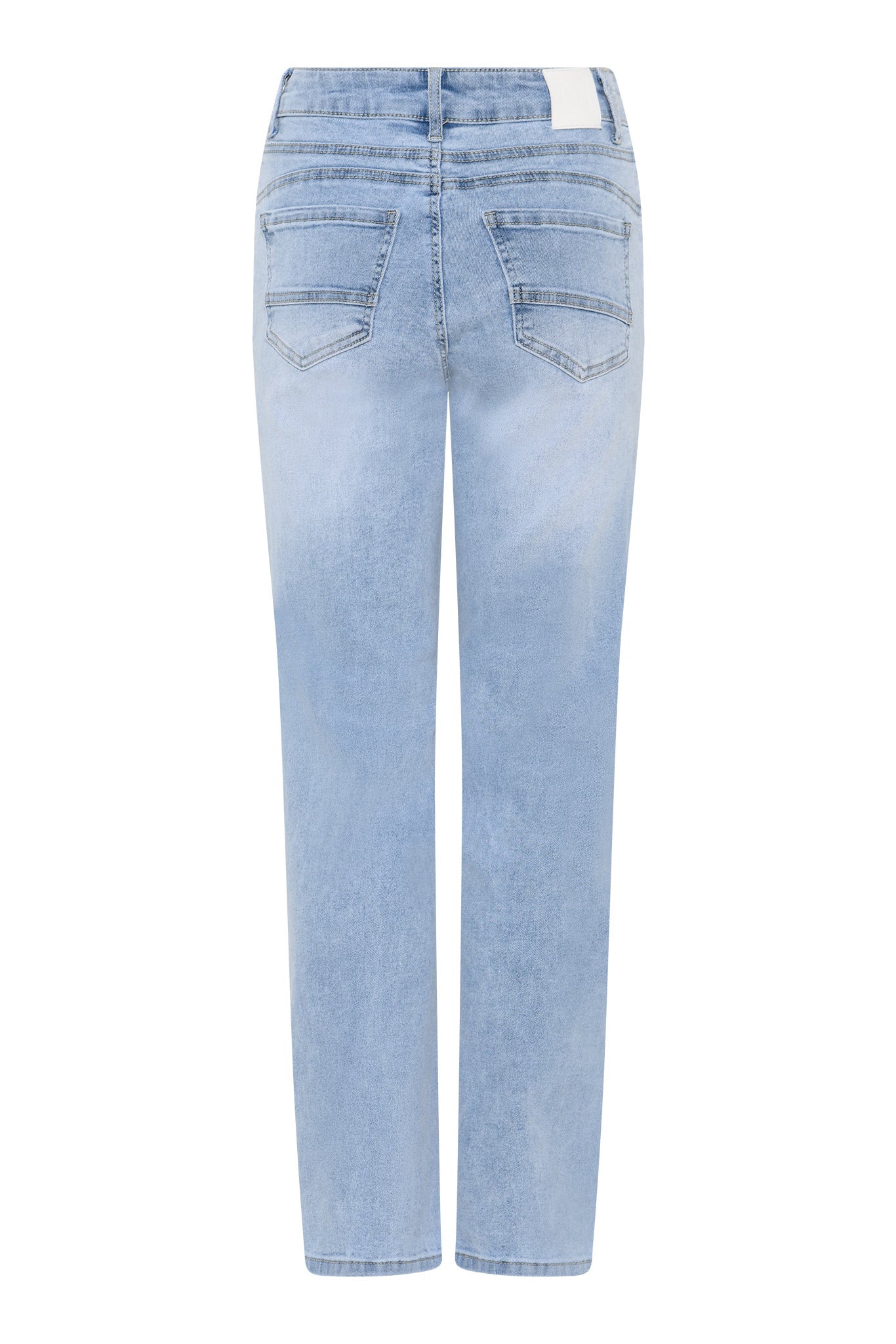 MAPP Patti Straight Leg Denim Jeans DENIM/TWILL 8996 LIGHT BLUE USED