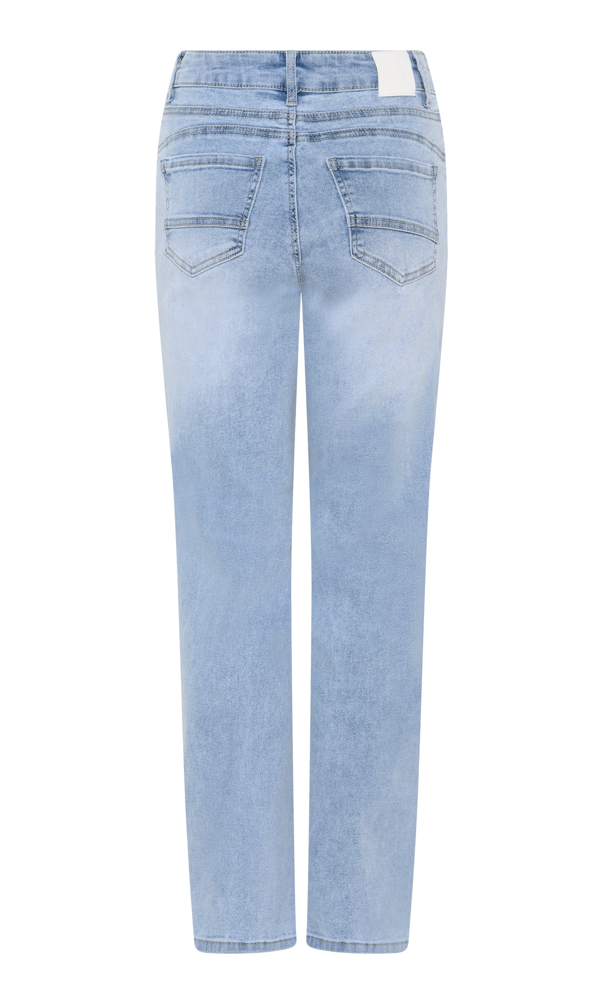 MAPP Patti Straight Leg Denim Jeans DENIM/TWILL 8996 LIGHT BLUE USED