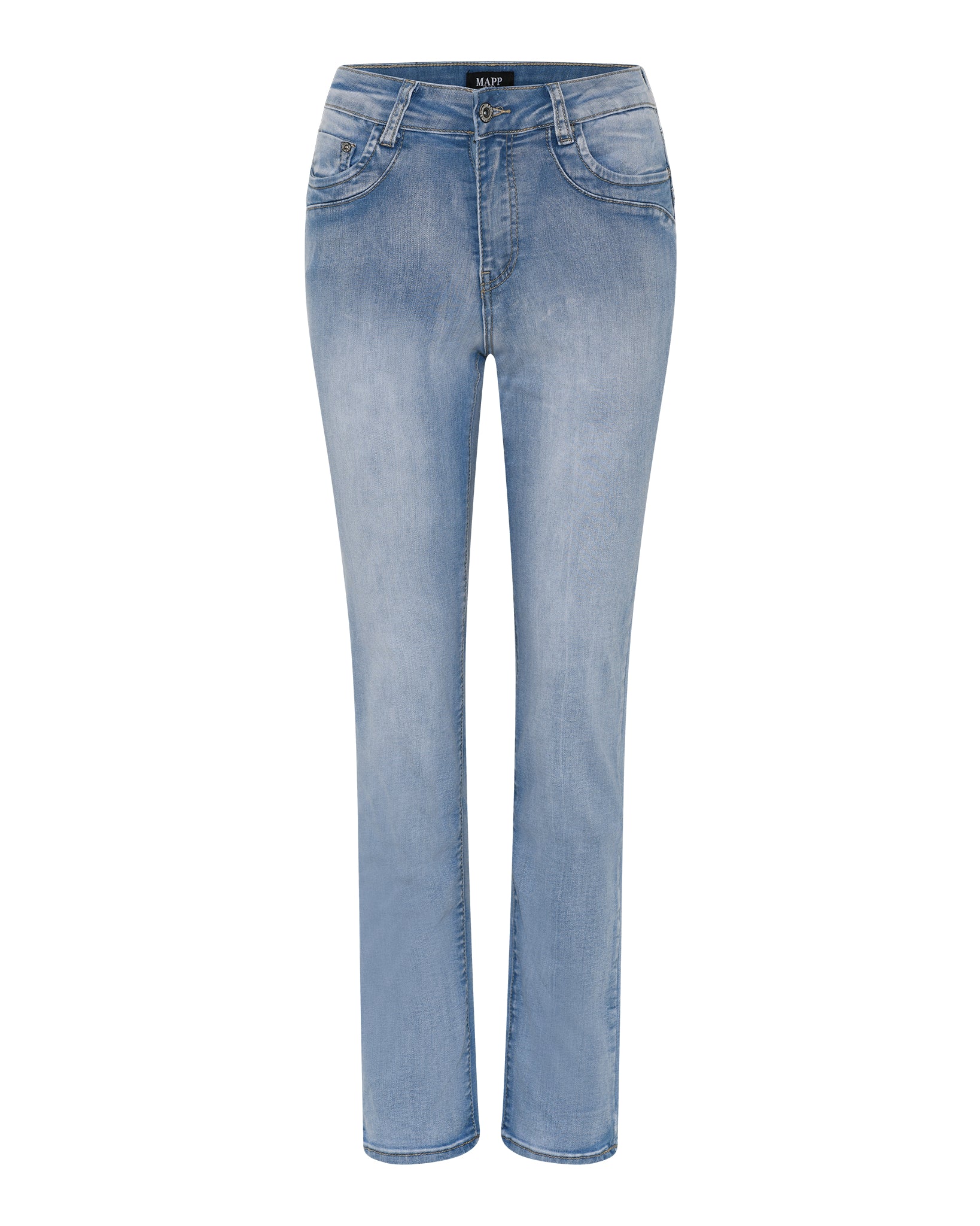 MAPP Patti Straight Leg Denim Jeans DENIM/TWILL 909699 LT. BLUE USED