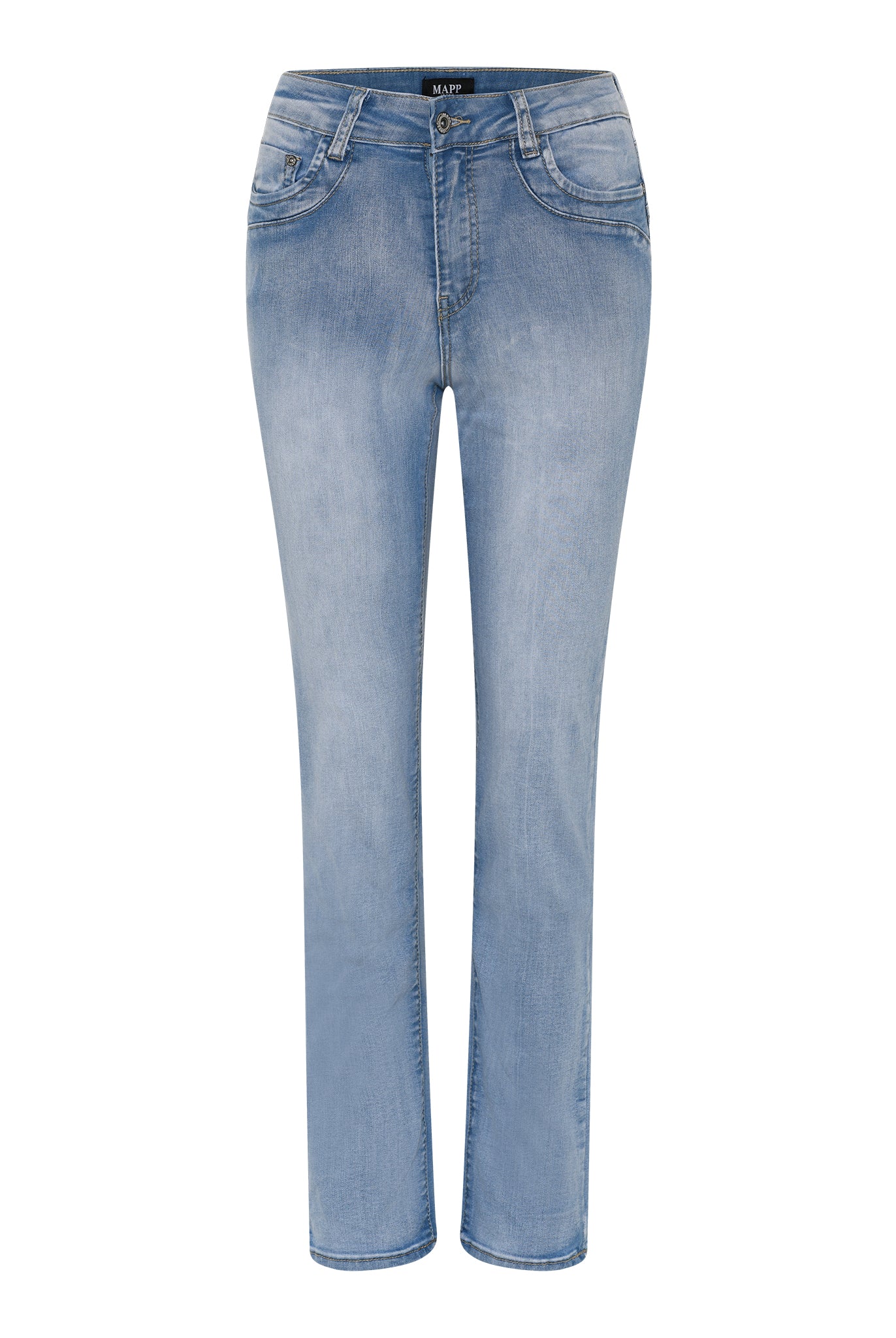 MAPP PATTI STRAIGHT DENIM JEANS DENIM/TWILL 909699 LT. BLUE USED