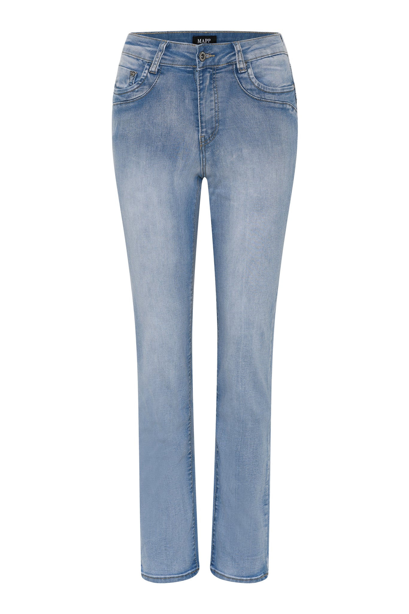 MAPP Patti Straight Leg Denim Jeans DENIM/TWILL 909699 LT. BLUE USED