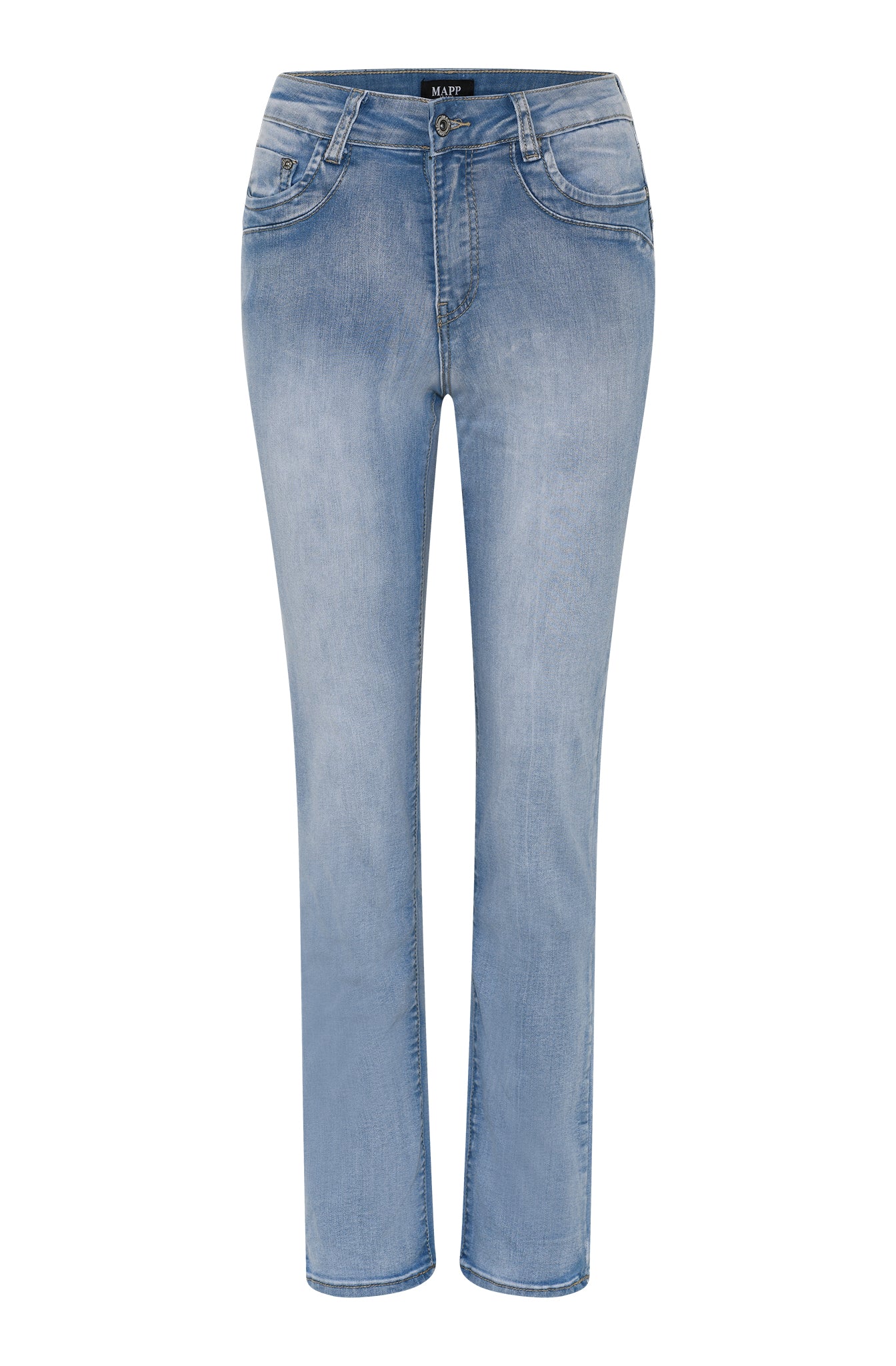 MAPP Patti Straight Leg Denim Jeans DENIM/TWILL 909699 LT. BLUE USED