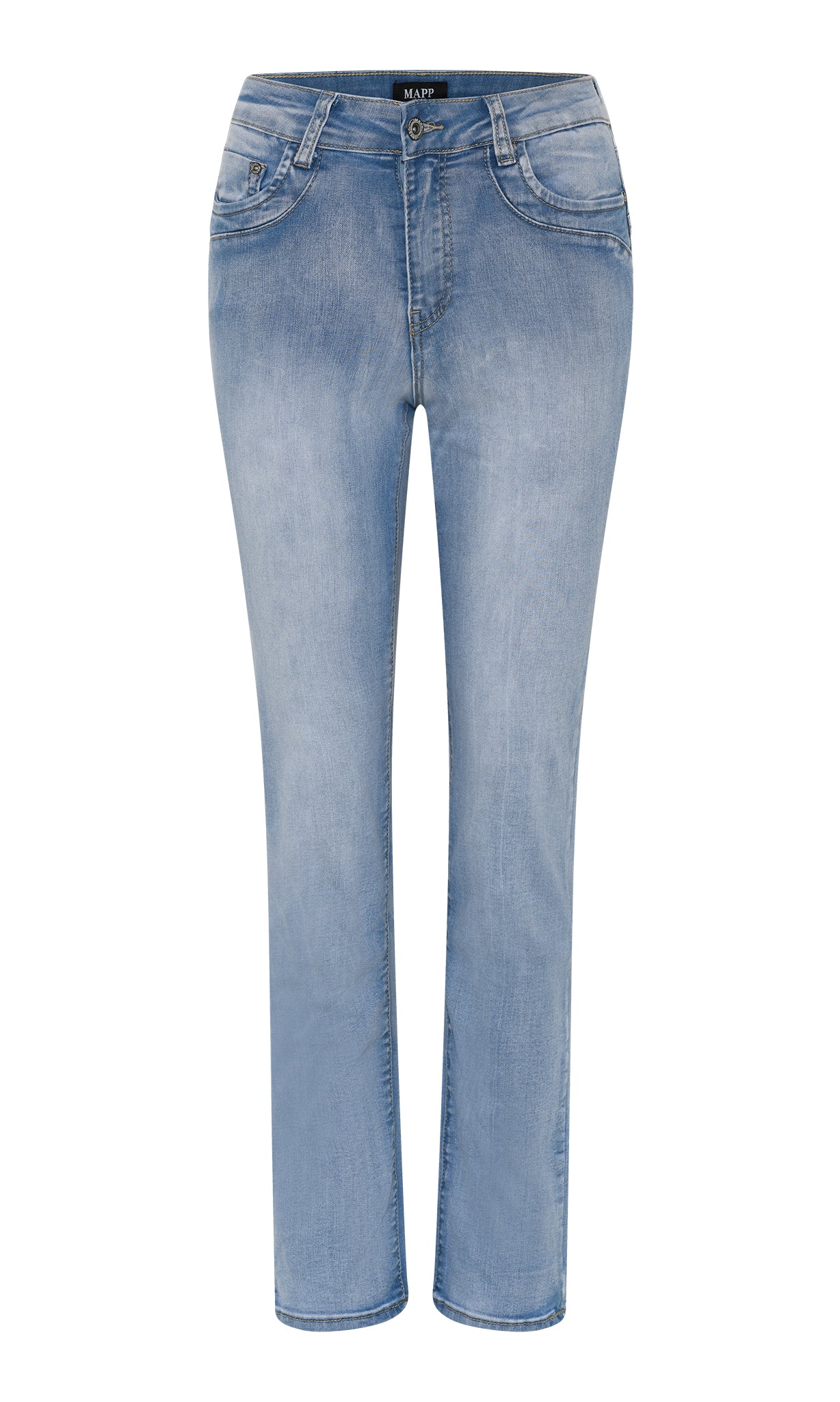 MAPP Patti Straight Leg Denim Jeans DENIM/TWILL 909699 LT. BLUE USED