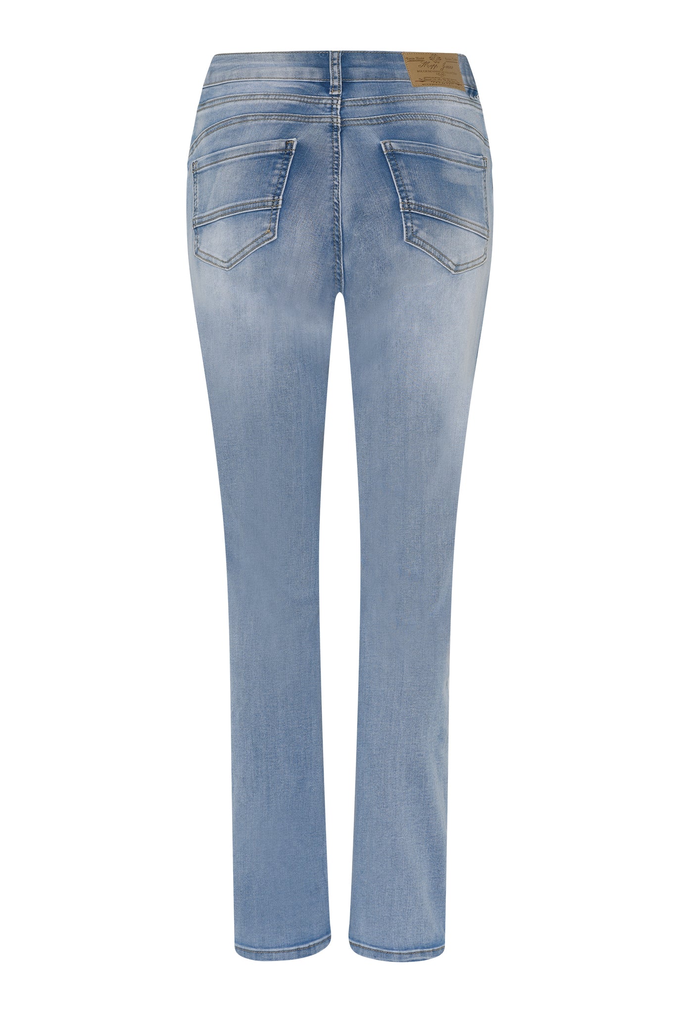 MAPP PATTI STRAIGHT DENIM JEANS DENIM/TWILL 909699 LT. BLUE USED