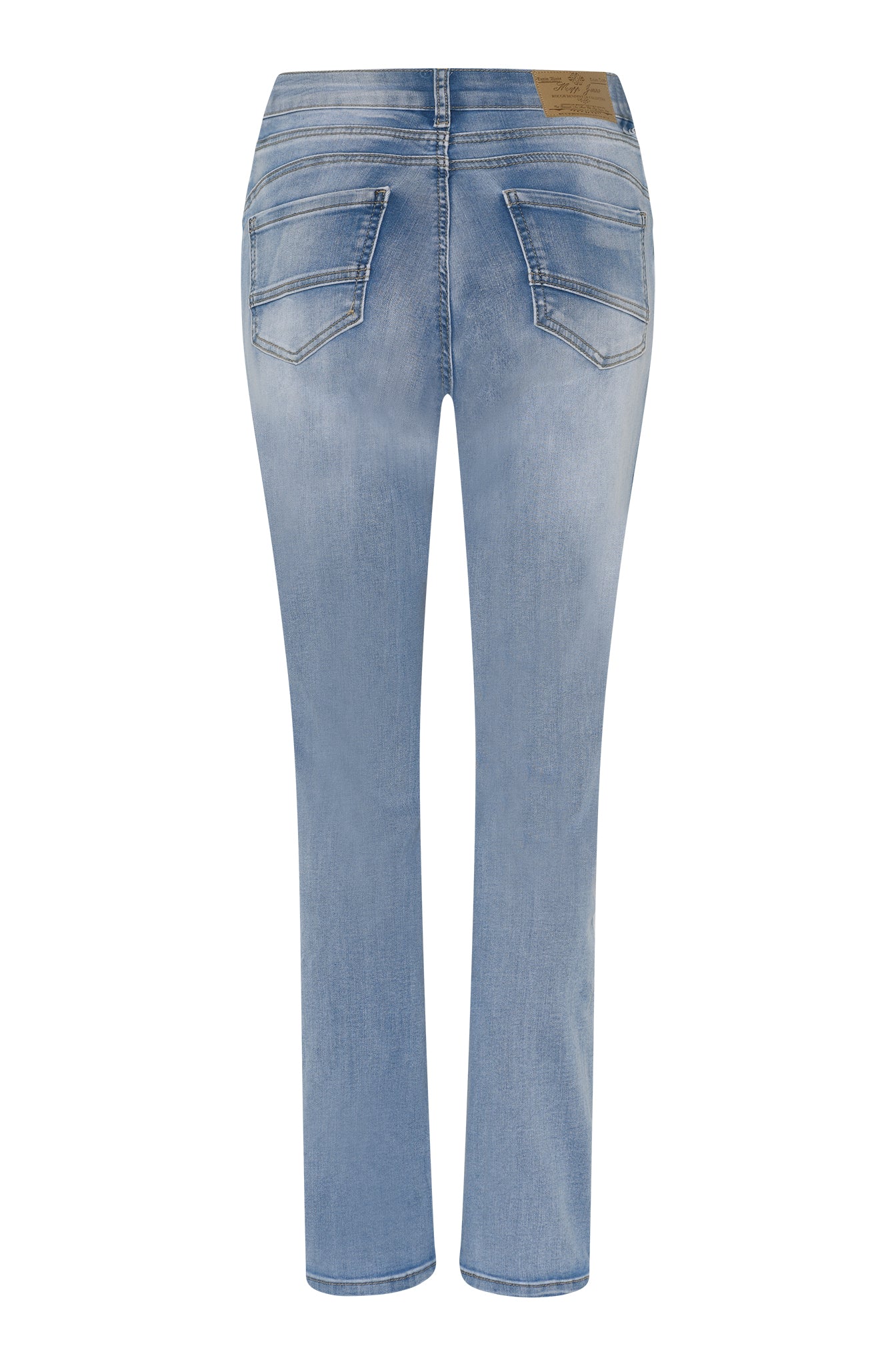 MAPP Patti Straight Leg Denim Jeans DENIM/TWILL 909699 LT. BLUE USED