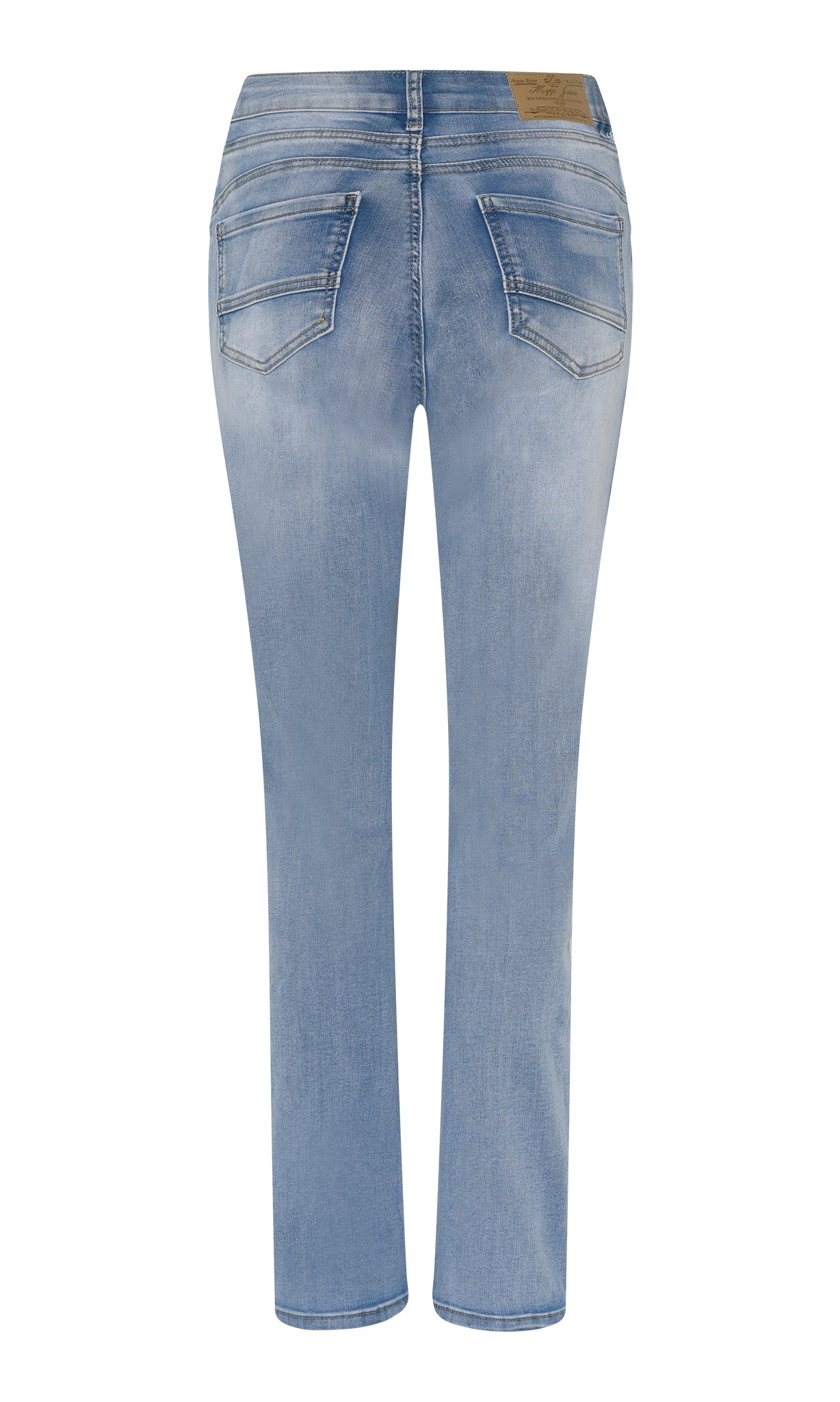 MAPP Patti Straight Leg Denim Jeans DENIM/TWILL 909699 LT. BLUE USED