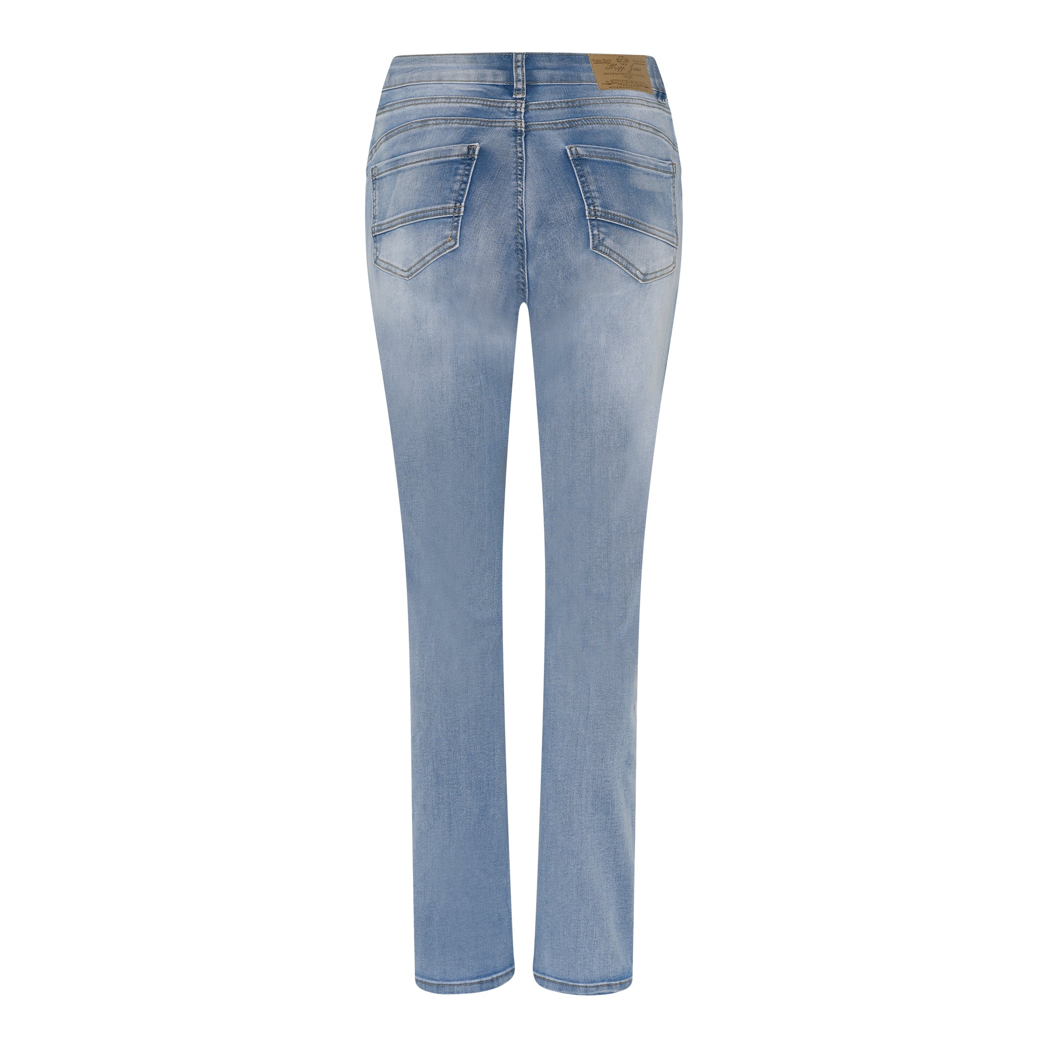 MAPP PATTI STRAIGHT DENIM JEANS DENIM/TWILL 909699 LT. BLUE USED