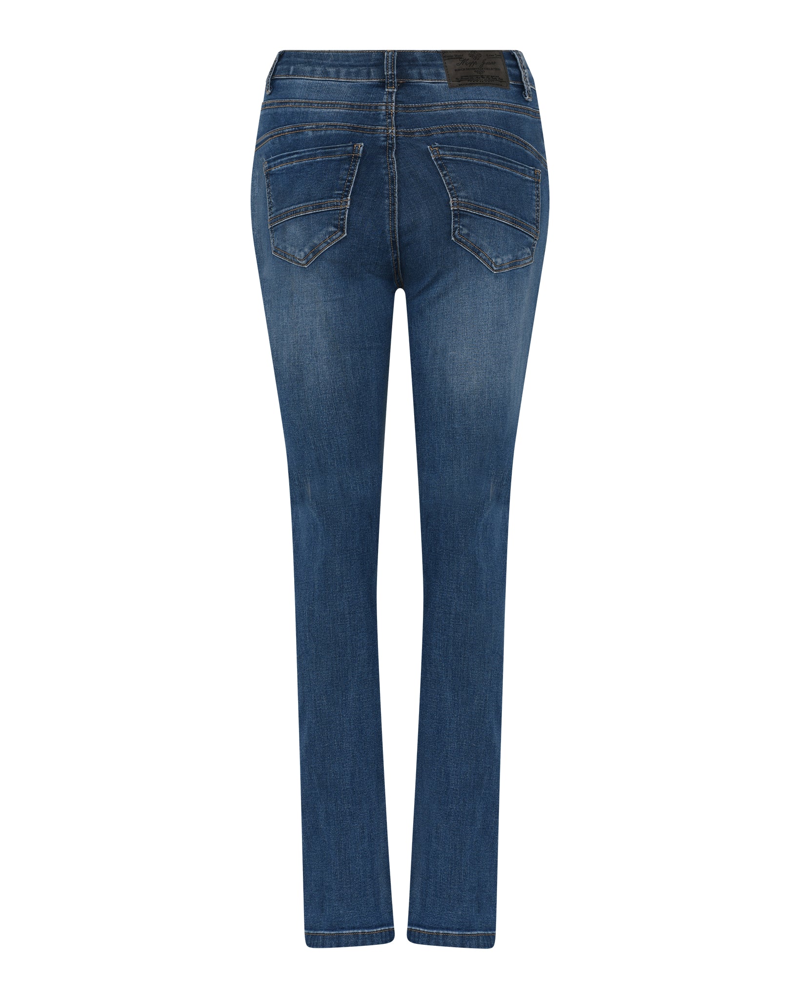 MAPP Patti Straight Leg Denim Jeans DENIM/TWILL 939699 CLASSIC BLUE USED