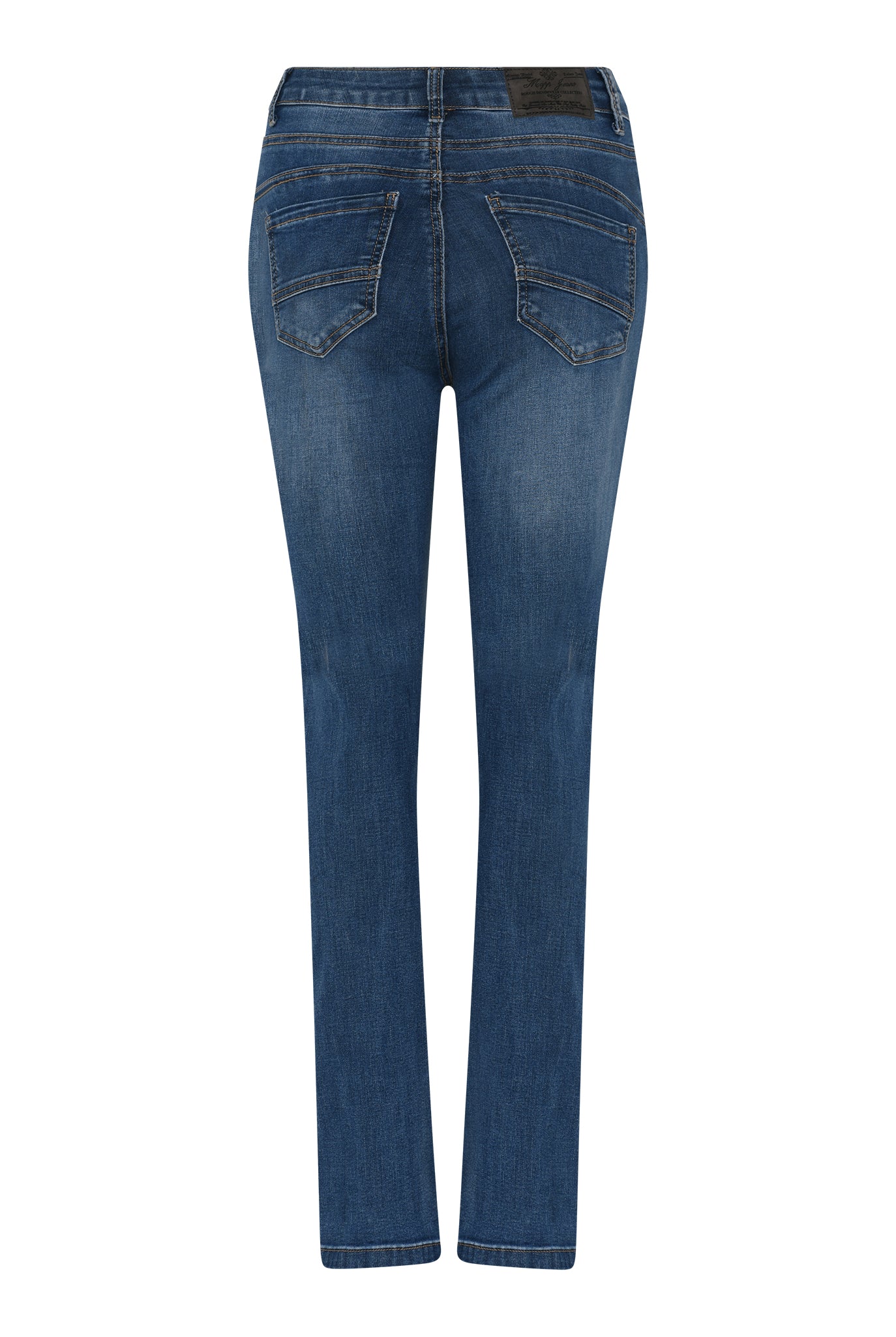 MAPP Patti Straight Leg Denim Jeans DENIM/TWILL 939699 CLASSIC BLUE USED