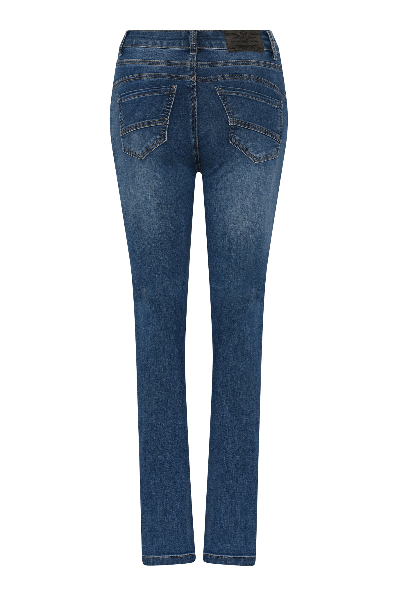 MAPP Patti Straight Leg Denim Jeans DENIM/TWILL 939699 CLASSIC BLUE USED