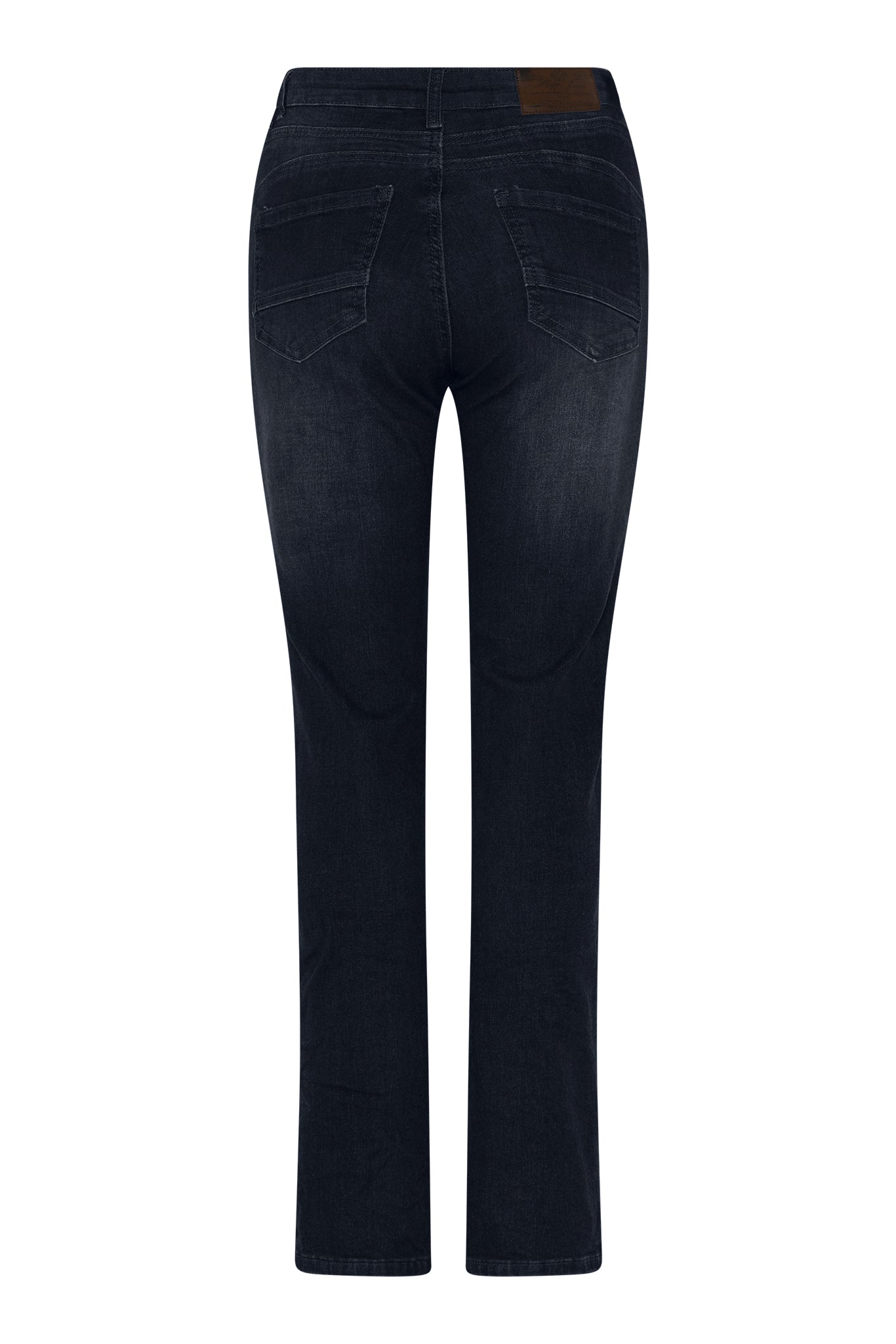 MAPP Patti Straight Leg Denim Jeans DENIM/TWILL 969699 DARK BLUE USED