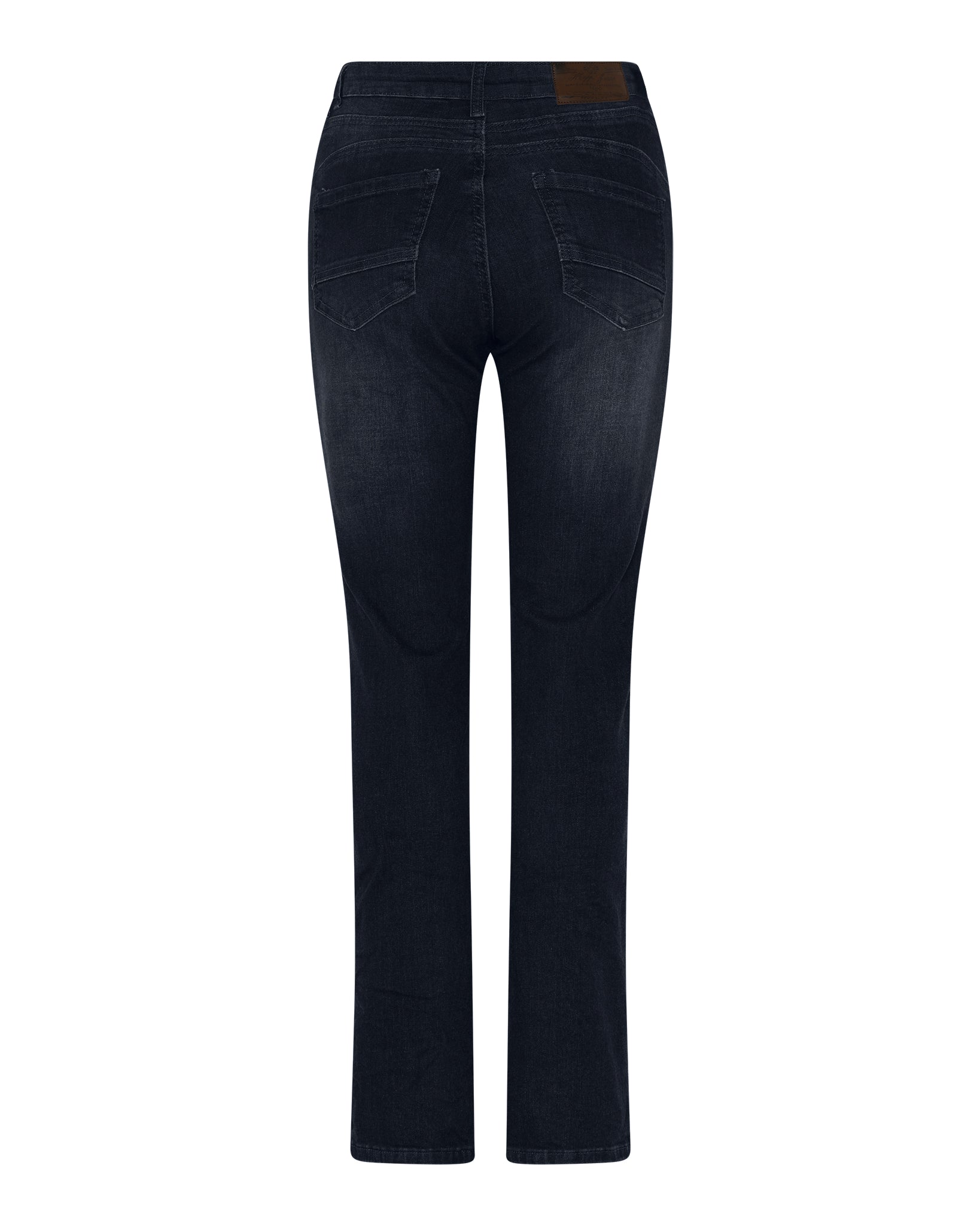 MAPP Patti Straight Leg Denim Jeans DENIM/TWILL 989699 HI-TECH USED DARK BLUE