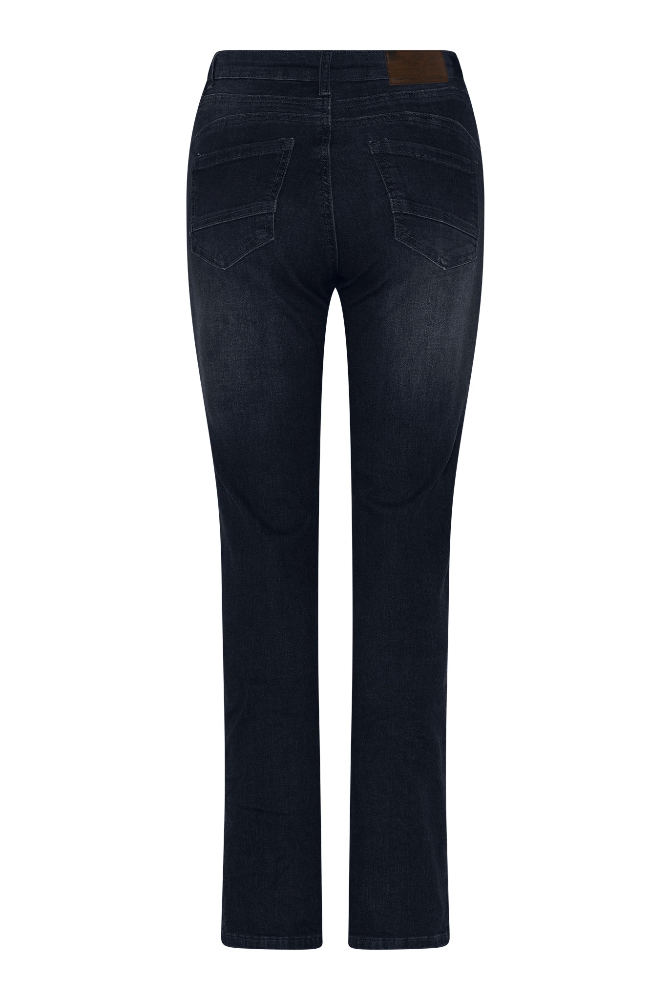 MAPP PATTI STRAIGHT DENIM JEANS DENIM/TWILL 989699 HI-TECH USED DARK BLUE