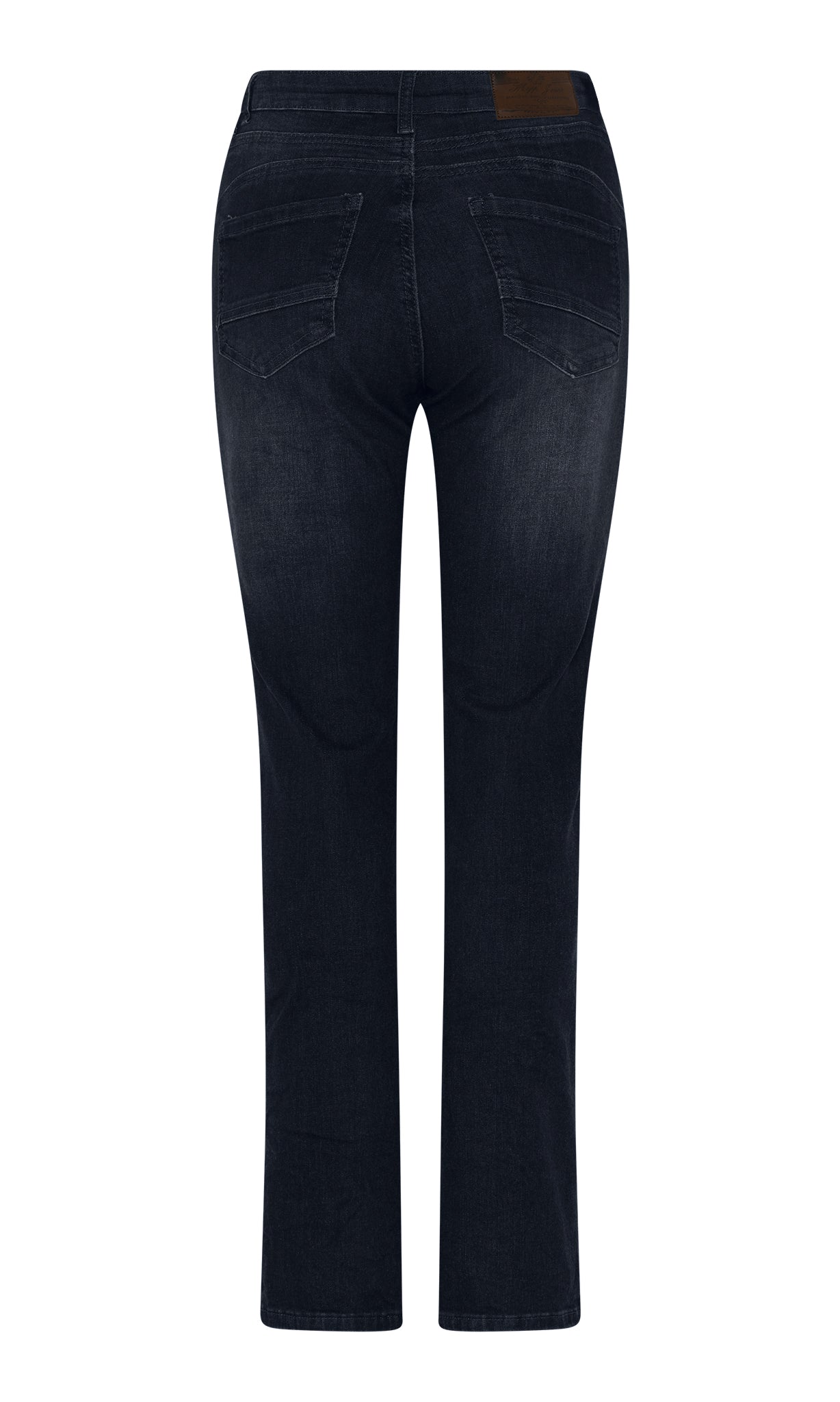 MAPP Patti Straight Leg Denim Jeans DENIM/TWILL 989699 HI-TECH USED DARK BLUE