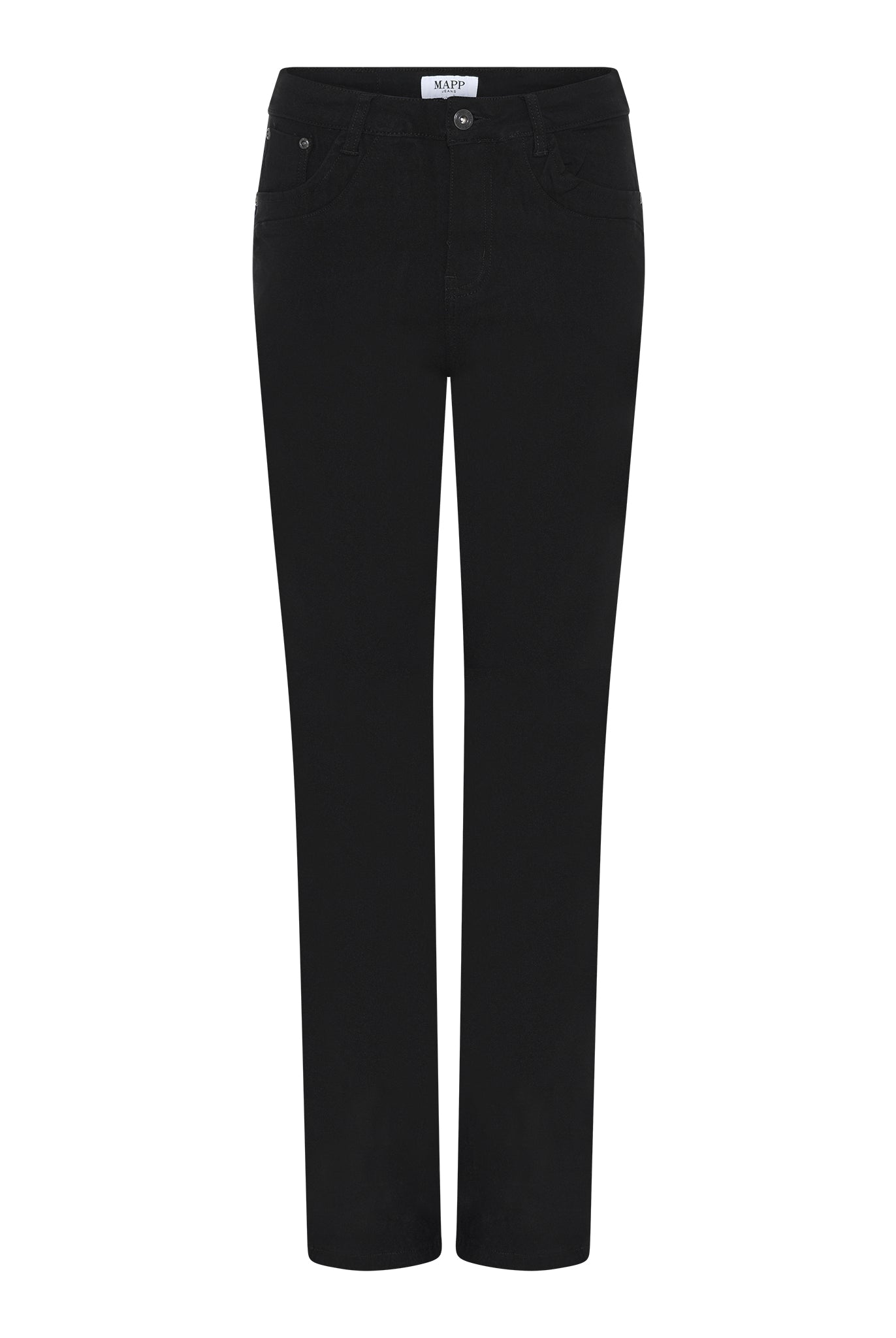 MAPP PATTI STRAIGHT JEANS DENIM/TWILL 80 BLACK