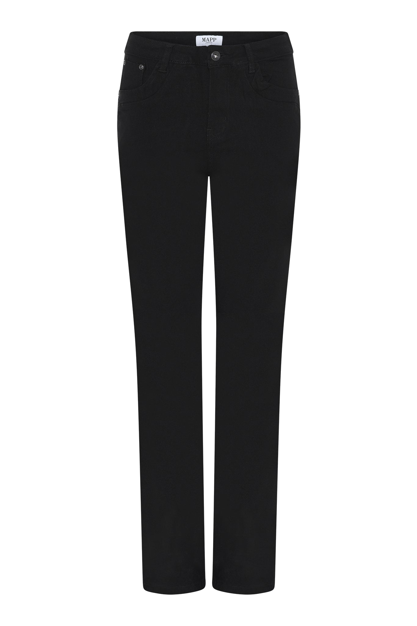 MAPP PATTI STRAIGHT JEANS DENIM/TWILL 80 BLACK