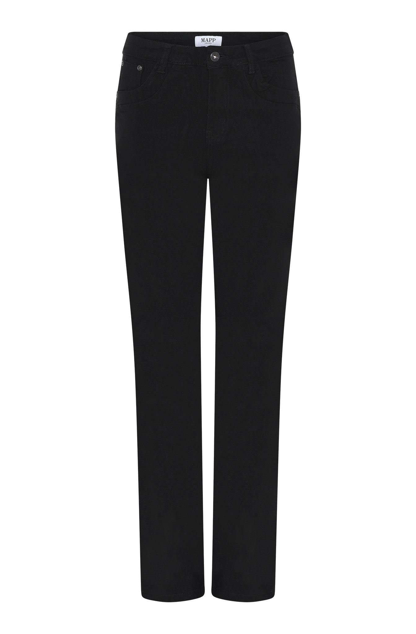 MAPP PATTI STRAIGHT JEANS DENIM/TWILL 80 BLACK