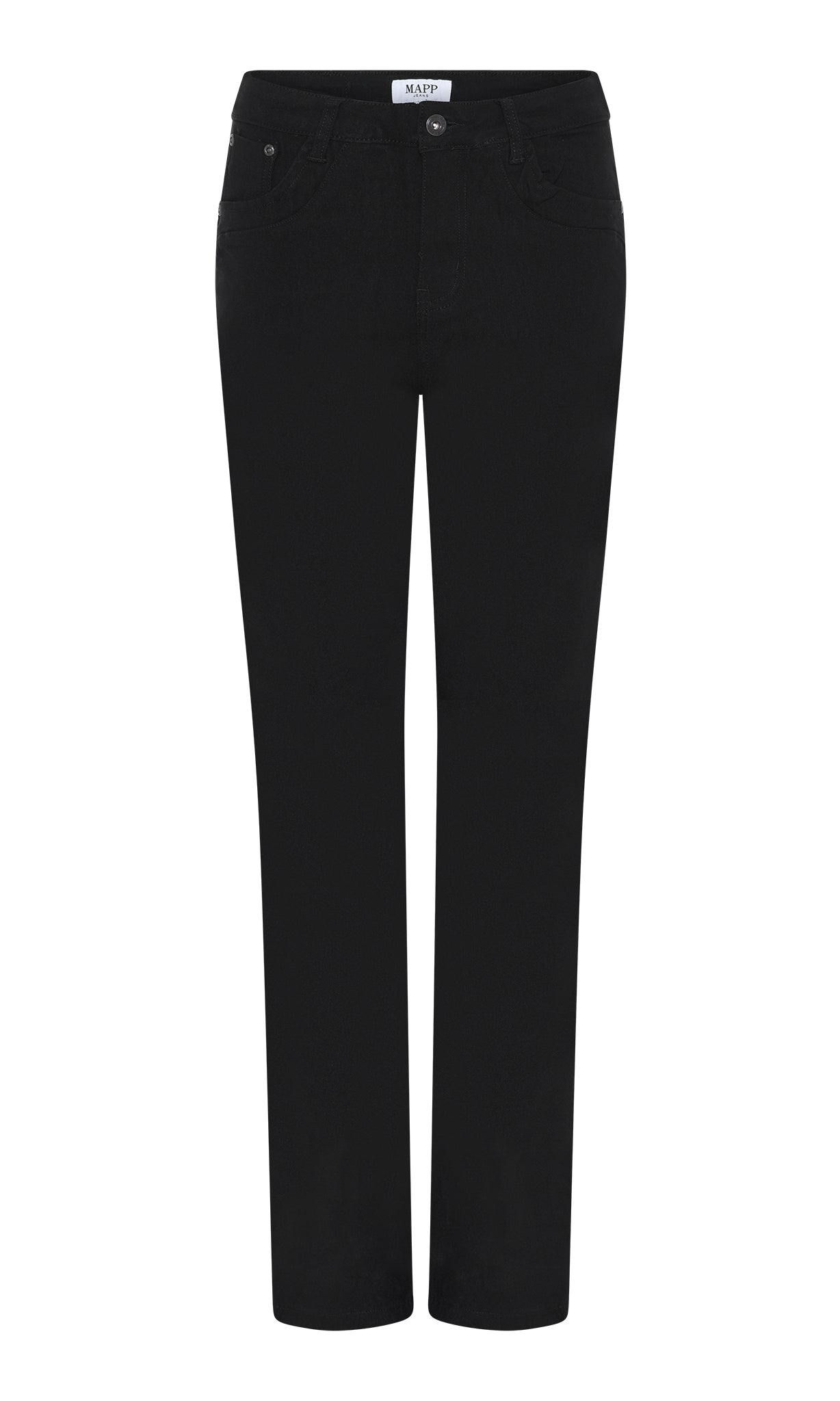 MAPP PATTI STRAIGHT JEANS DENIM/TWILL 80 BLACK