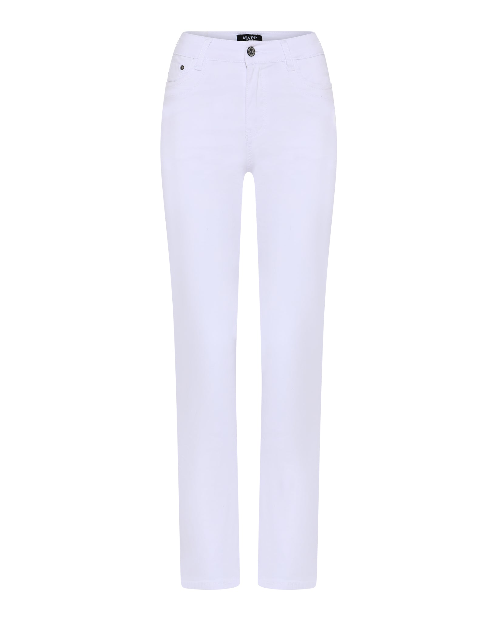 MAPP Patti Straight Twill Jeans DENIM/TWILL 10 WHITE