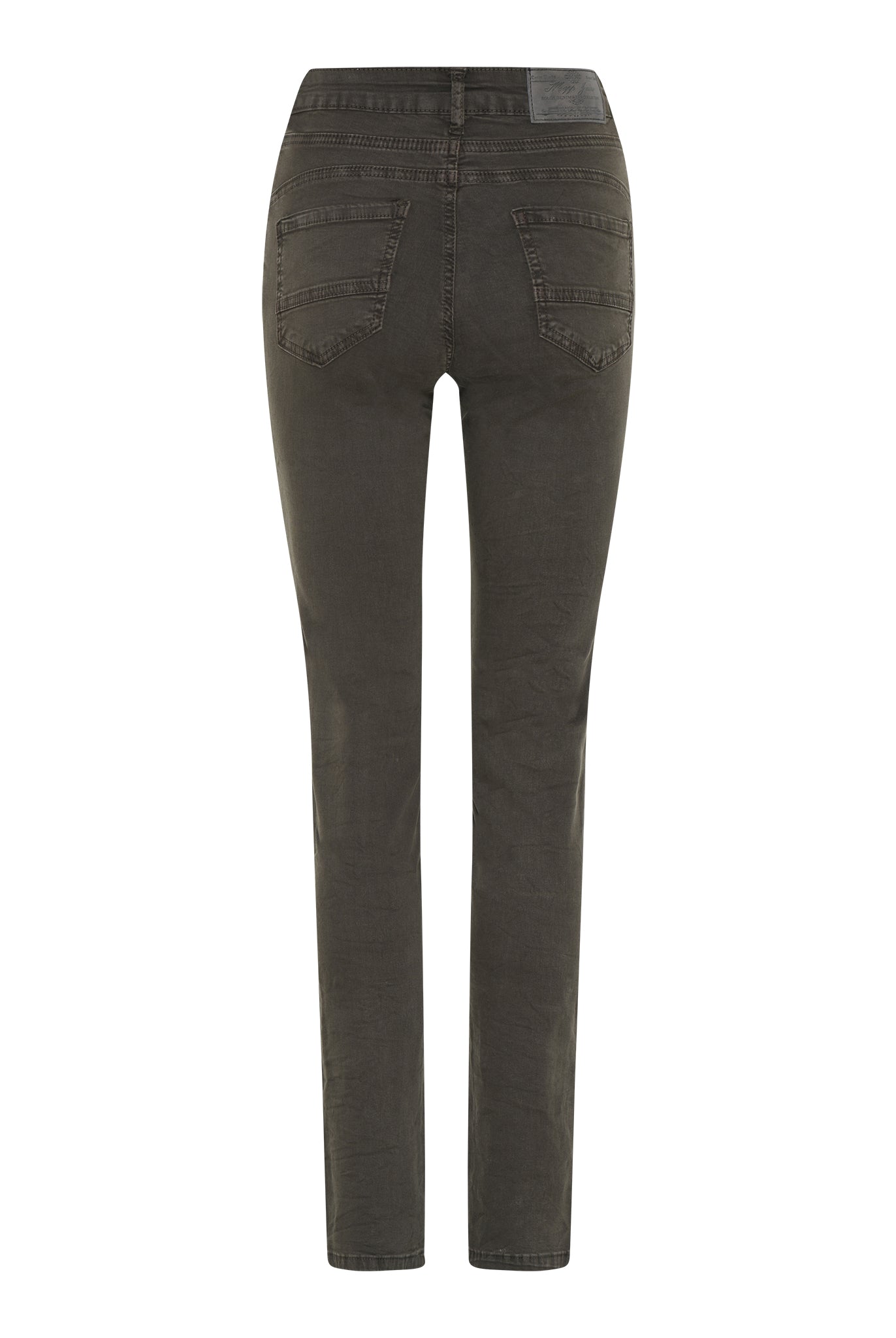 MAPP PATTI STRAIGHT TWILL JEANS DENIM/TWILL 546 BOTTLE GREEN