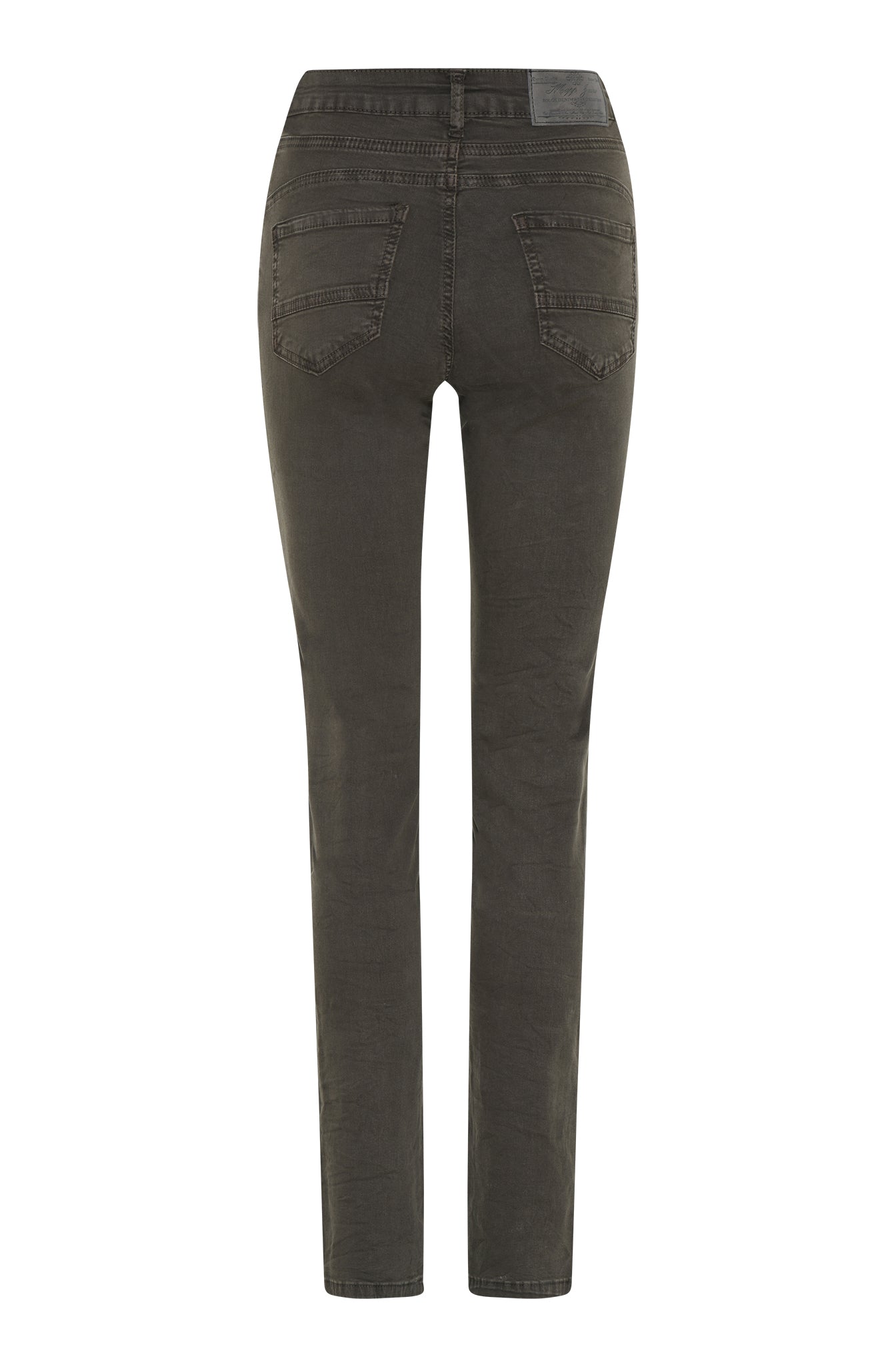MAPP Patti Straight Twill Jeans DENIM/TWILL 546 BOTTLE GREEN