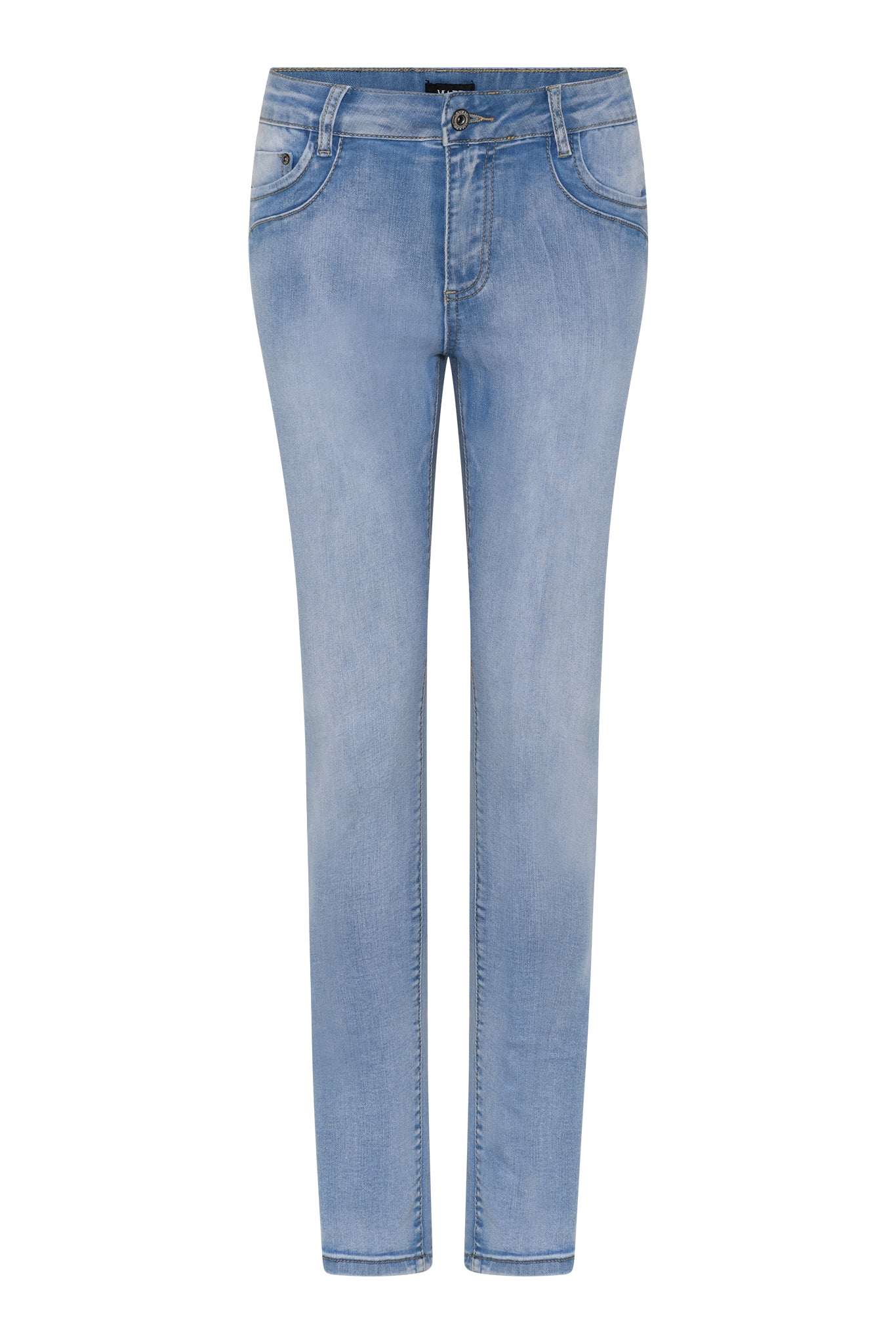 MAPP Patti Zip Denim Jeans DENIM/TWILL 909699 LT. BLUE USED