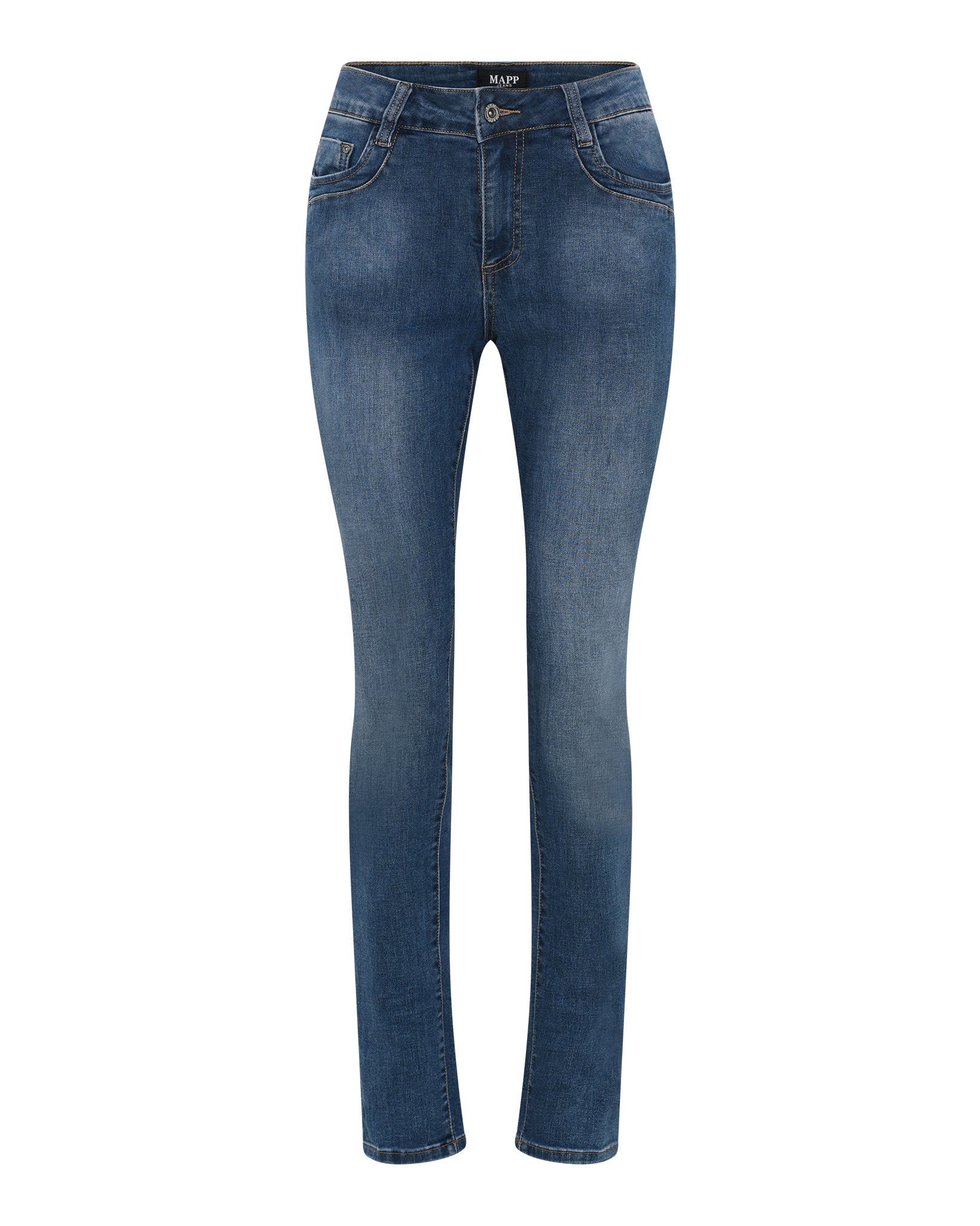 MAPP Patti Zip Denim Jeans DENIM/TWILL 939699 CLASSIC BLUE USED