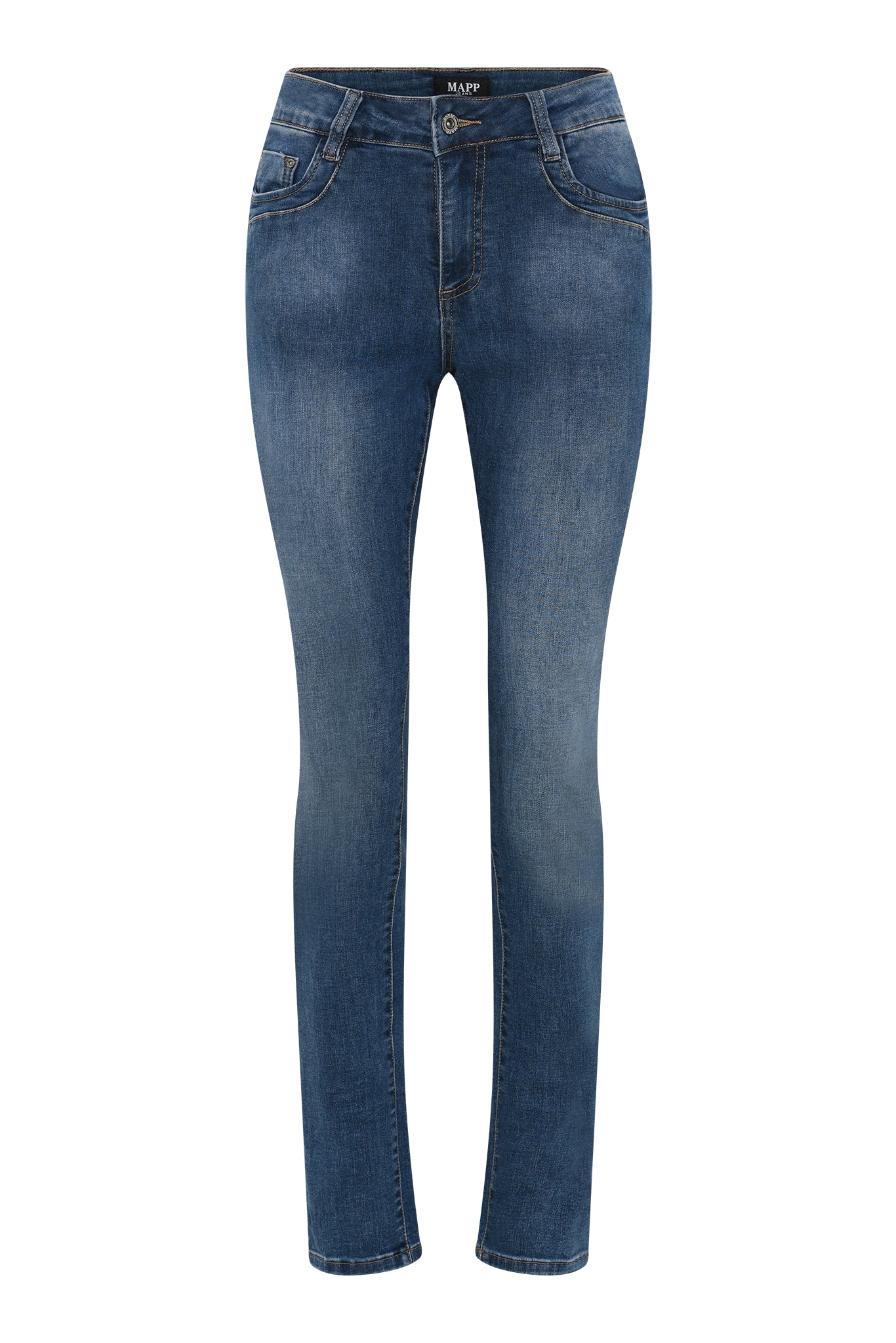 MAPP Patti Zip Denim Jeans DENIM/TWILL 939699 CLASSIC BLUE USED