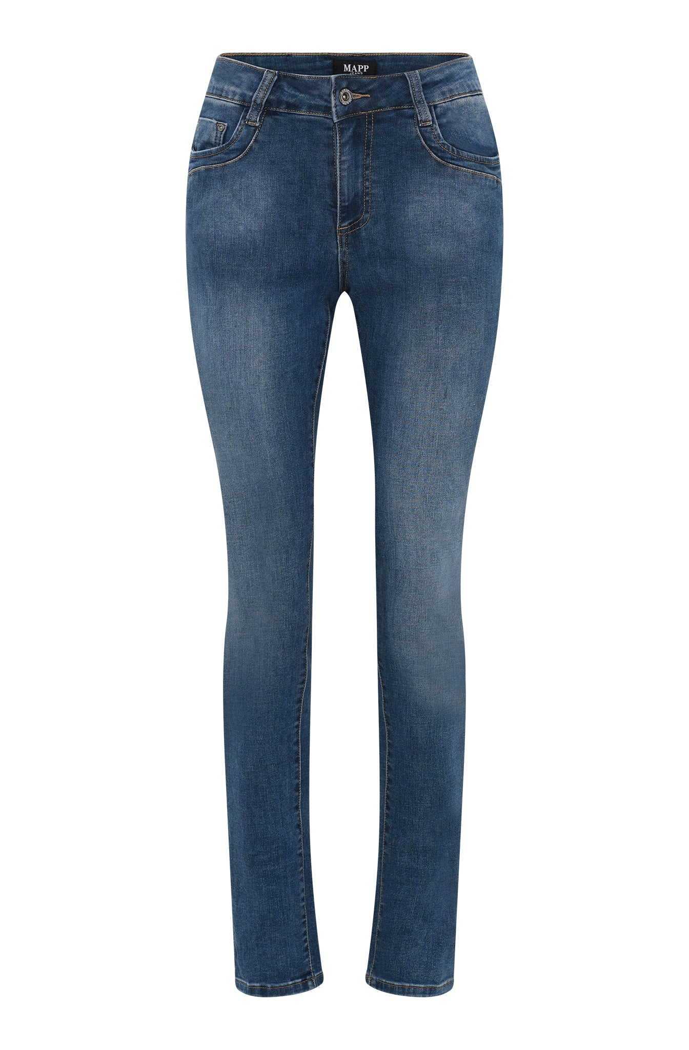 MAPP Patti Zip Denim Jeans DENIM/TWILL 939699 CLASSIC BLUE USED