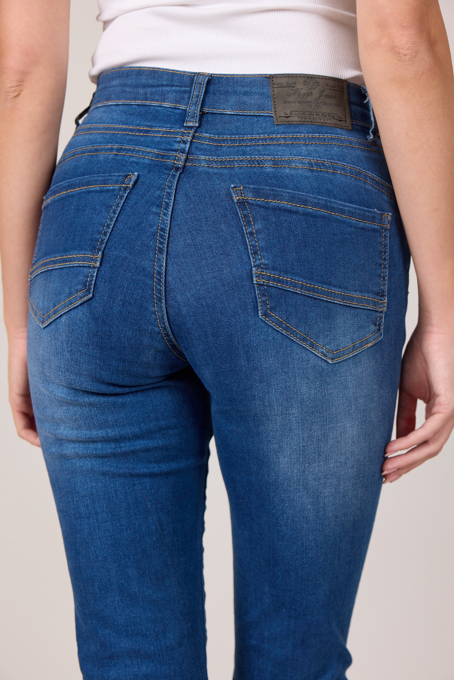 MAPP PATTI ZIP DENIM JEANS DENIM/TWILL 9396 DENIM USED