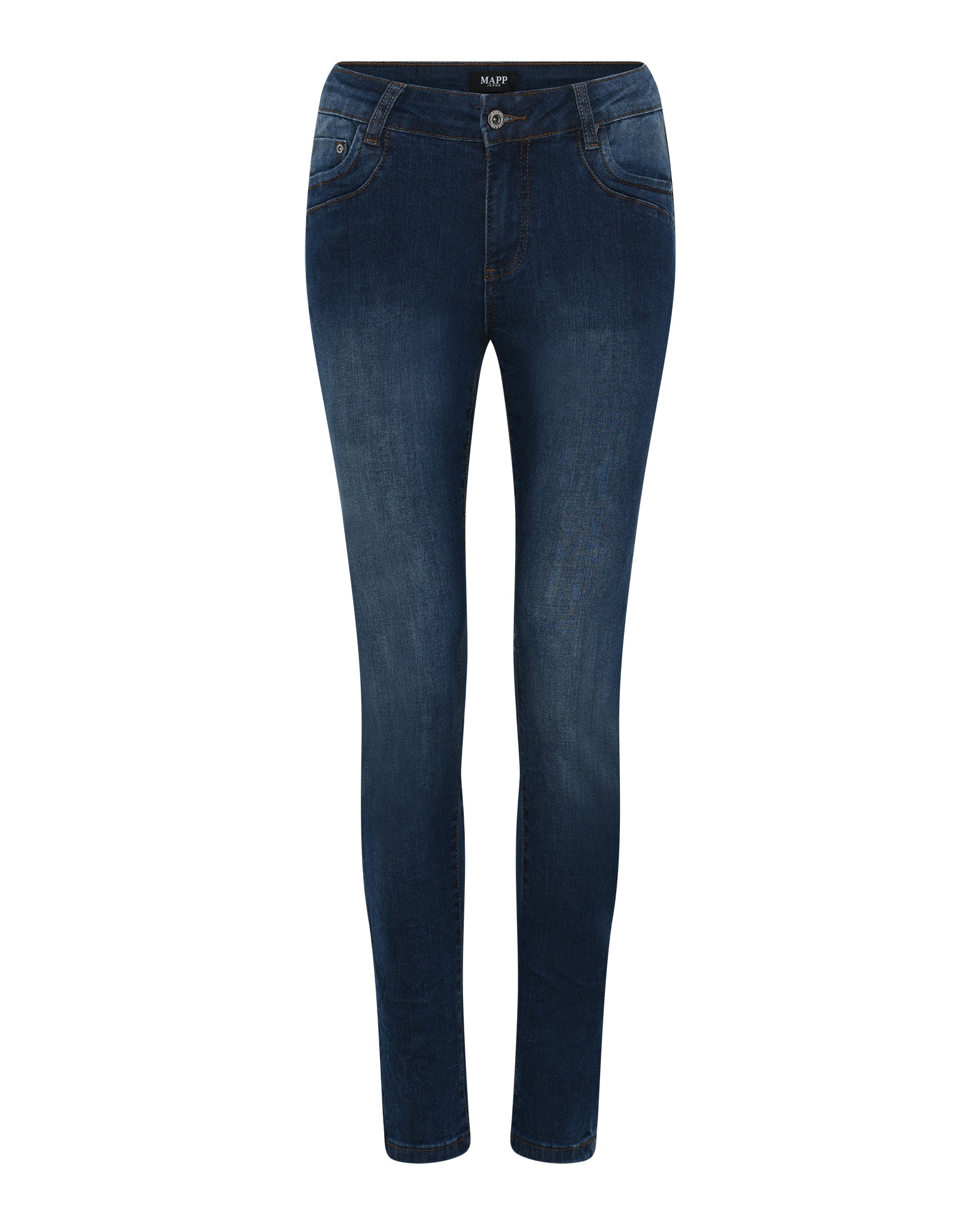 MAPP Patti Zip Denim Jeans DENIM/TWILL 969699 DARK BLUE USED