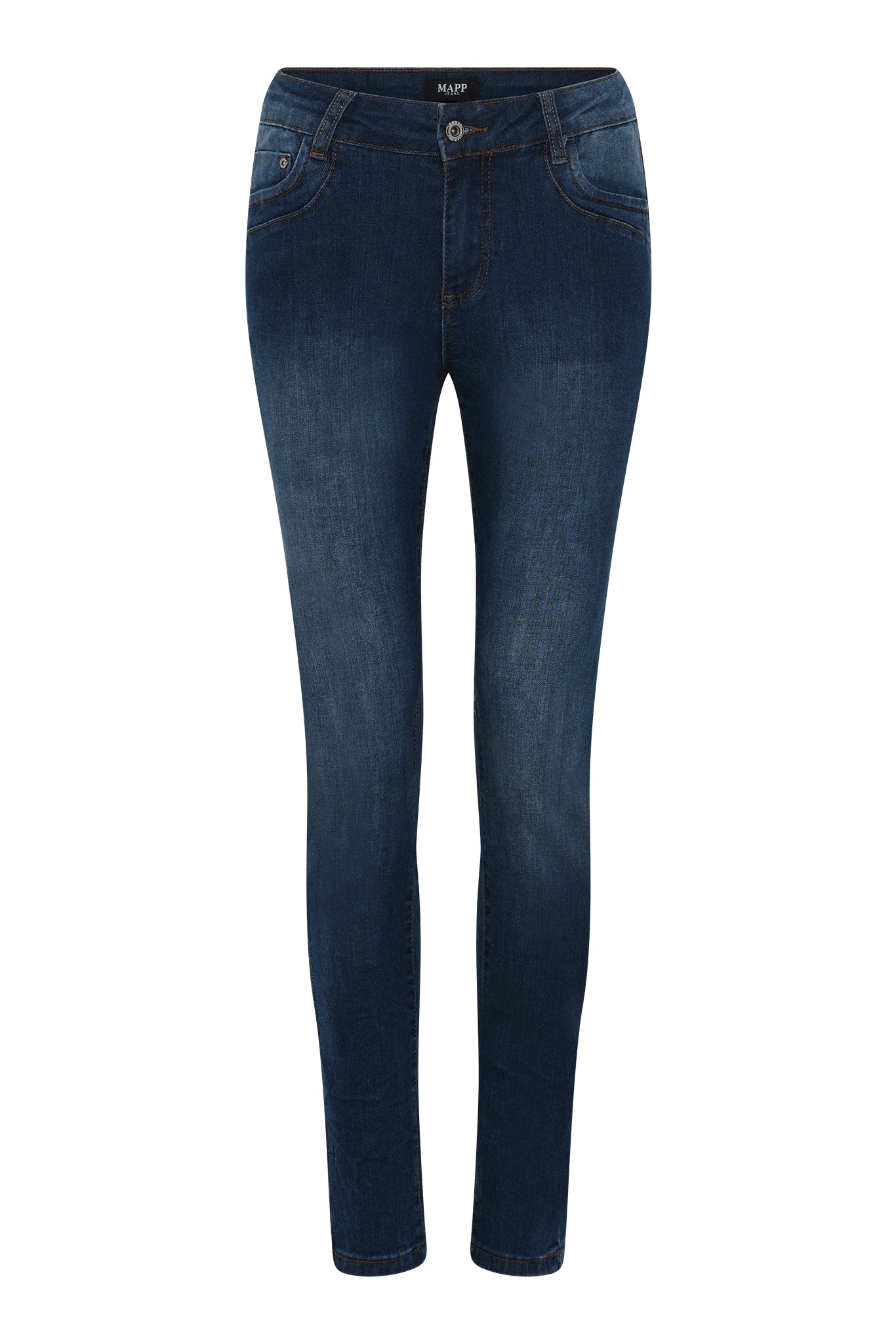 MAPP Patti Zip Denim Jeans DENIM/TWILL 969699 DARK BLUE USED