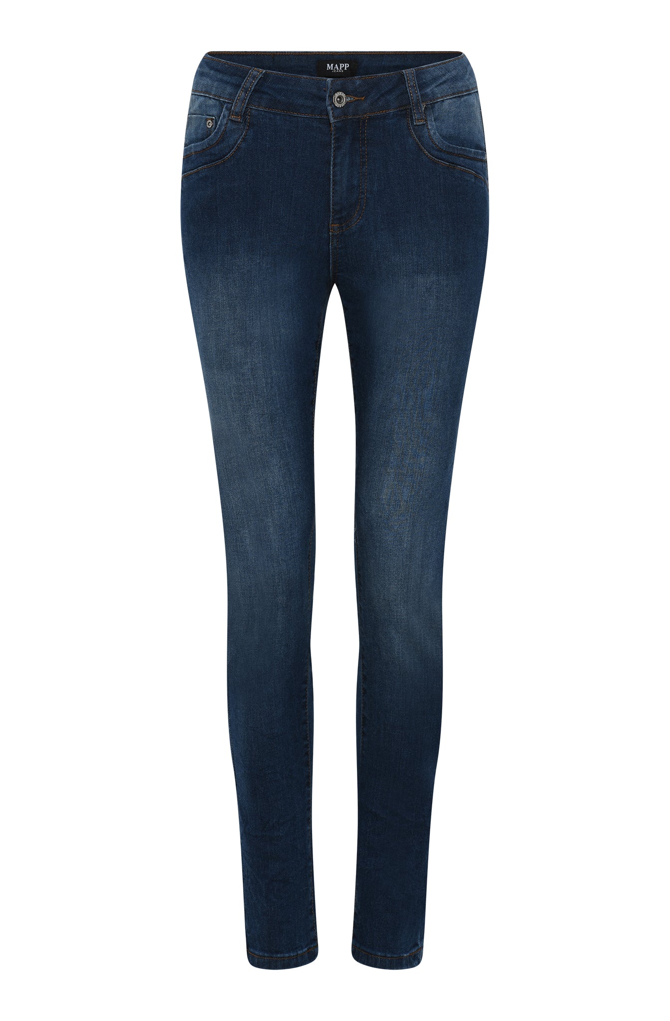MAPP Patti Zip Denim Jeans DENIM/TWILL 969699 DARK BLUE USED