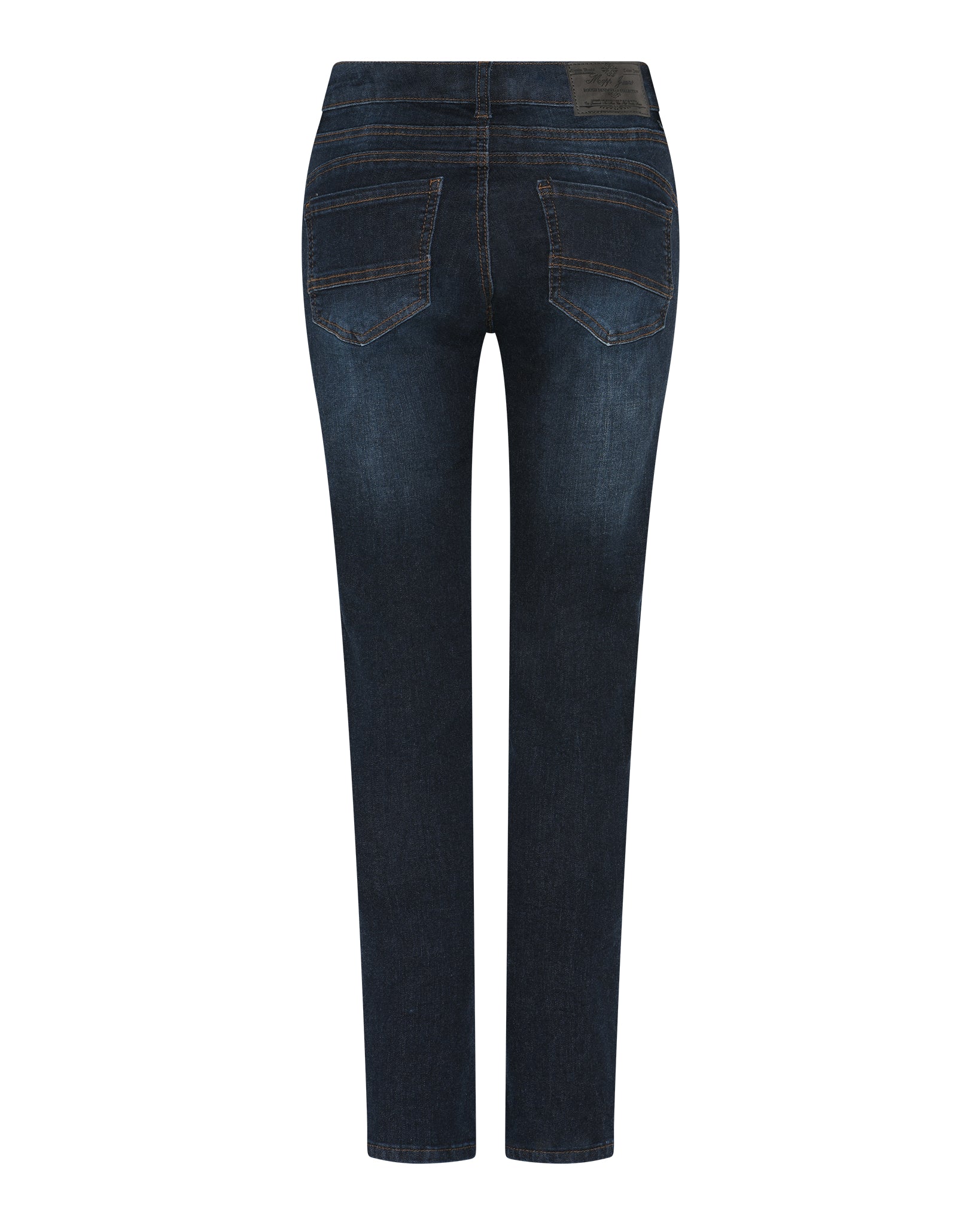 MAPP Patti Zip Denim Jeans DENIM/TWILL 989699 HI-TECH USED DARK BLUE