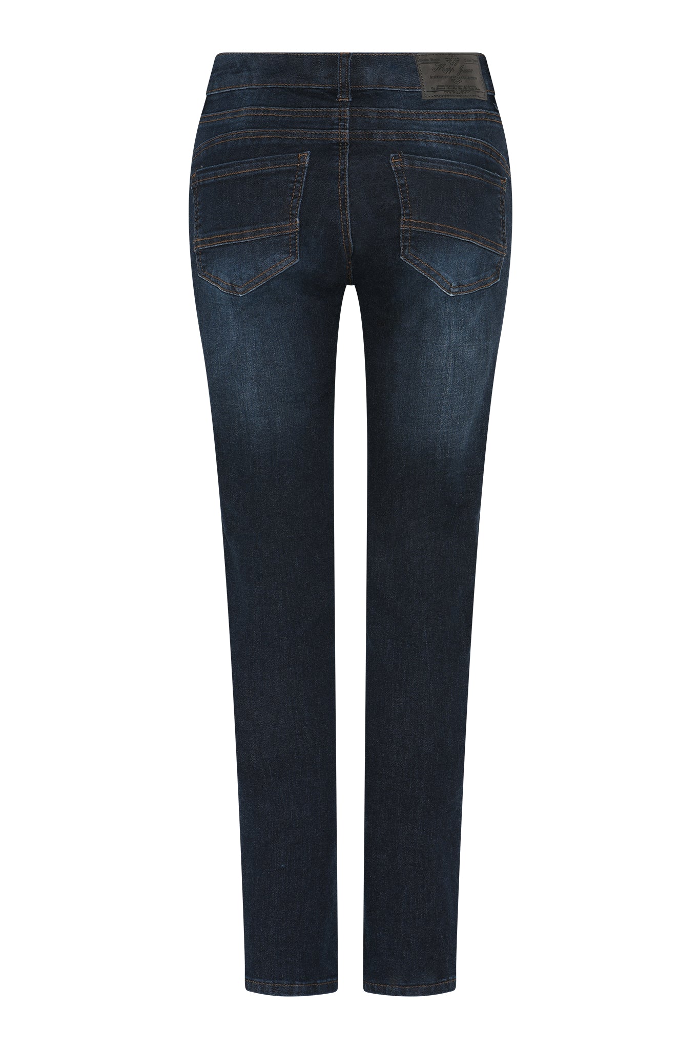 MAPP Patti Zip Denim Jeans DENIM/TWILL 989699 HI-TECH USED DARK BLUE