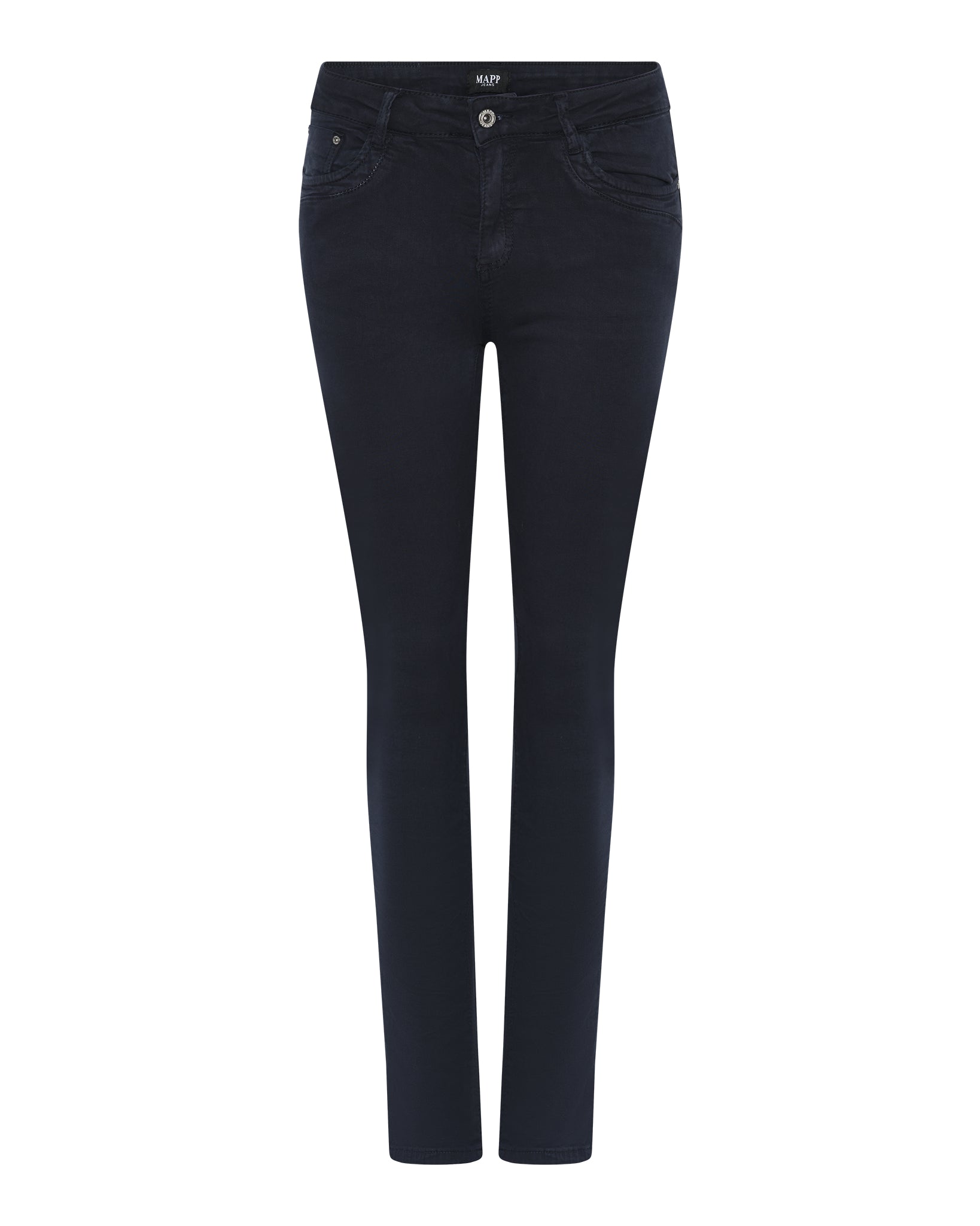 MAPP Patti Zip Twill Jeans DENIM/TWILL 104 NAVY
