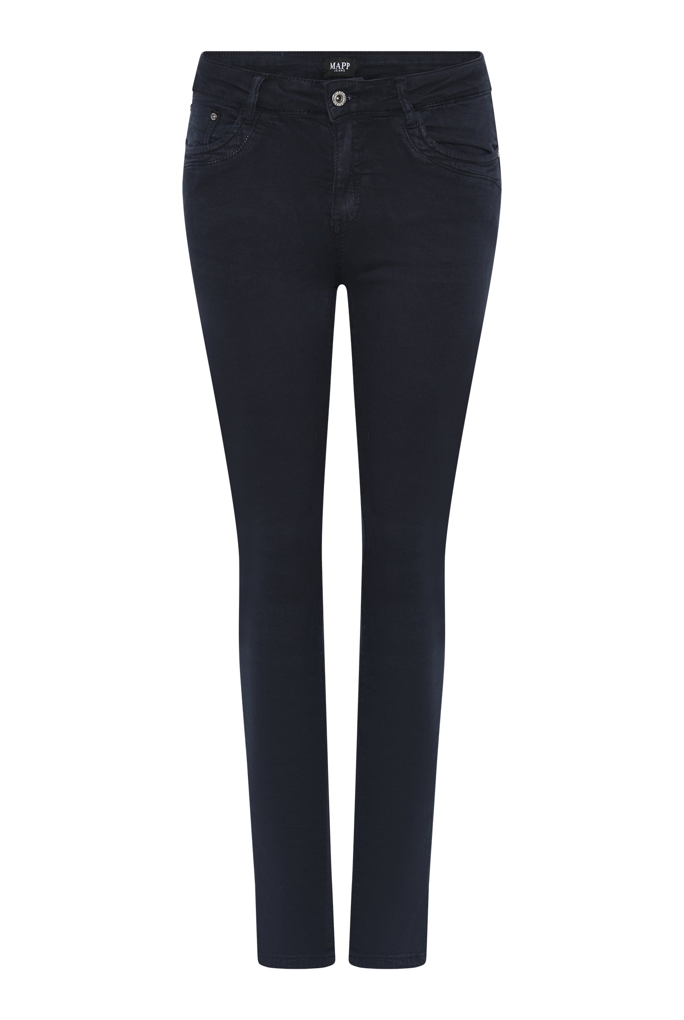 MAPP Patti Zip Twill Jeans DENIM/TWILL 104 NAVY