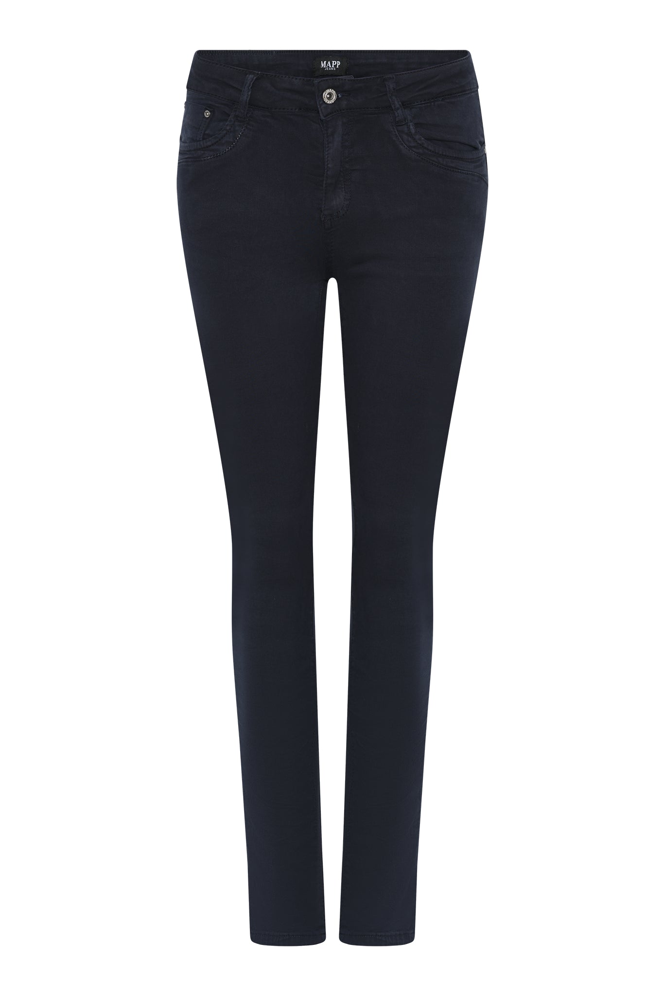 MAPP Patti Zip Twill Jeans DENIM/TWILL 104 NAVY