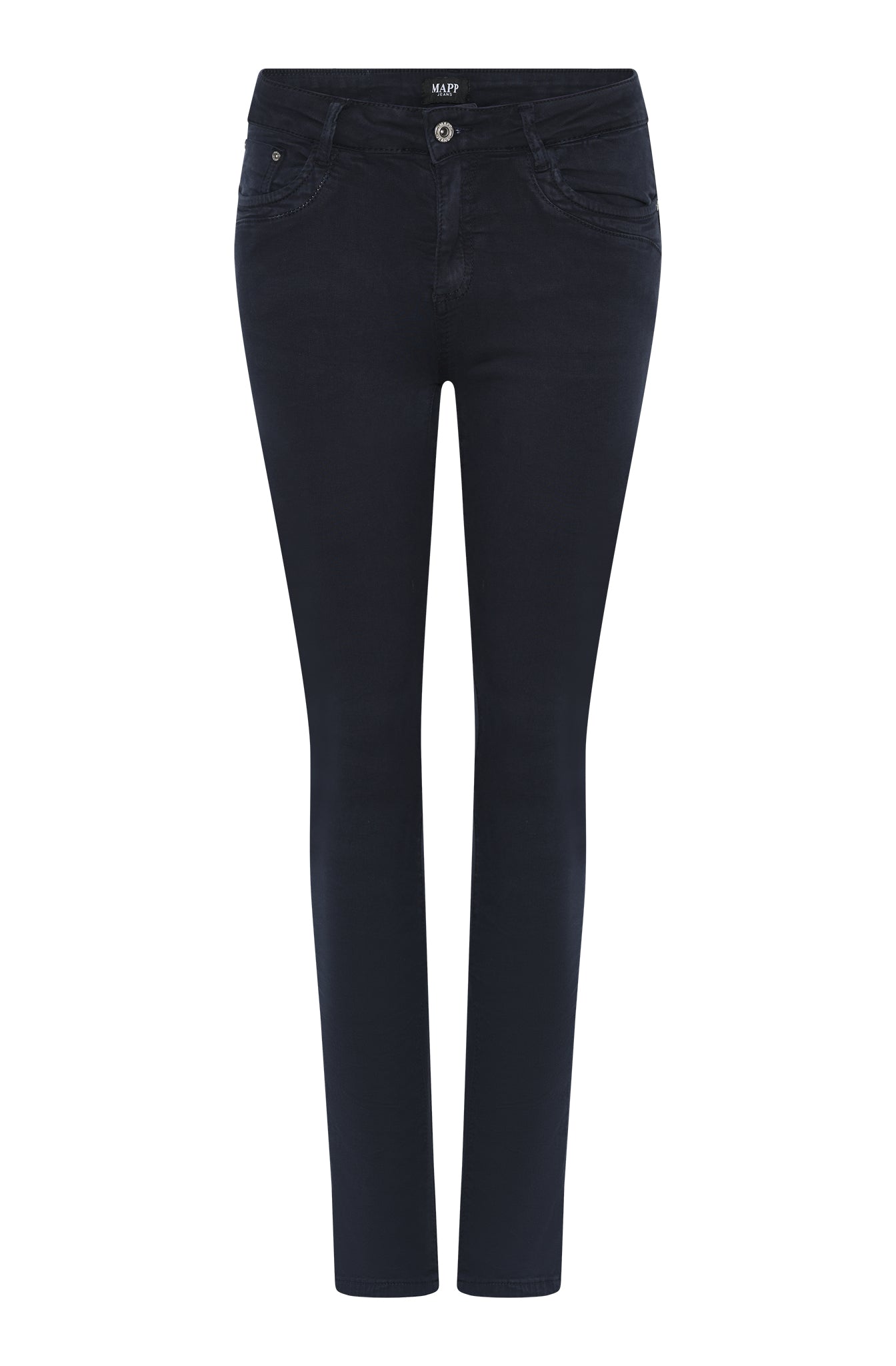 MAPP Patti Zip Twill Jeans DENIM/TWILL 104 NAVY