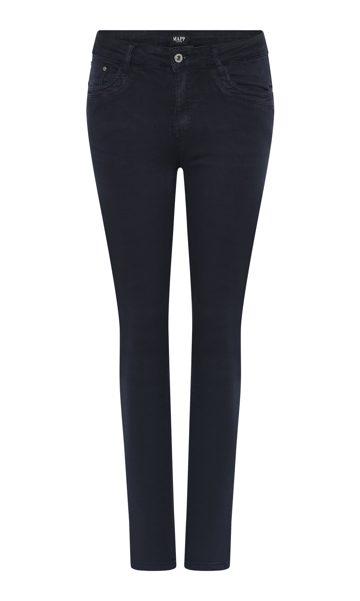 MAPP Patti Zip Twill Jeans DENIM/TWILL 104 NAVY