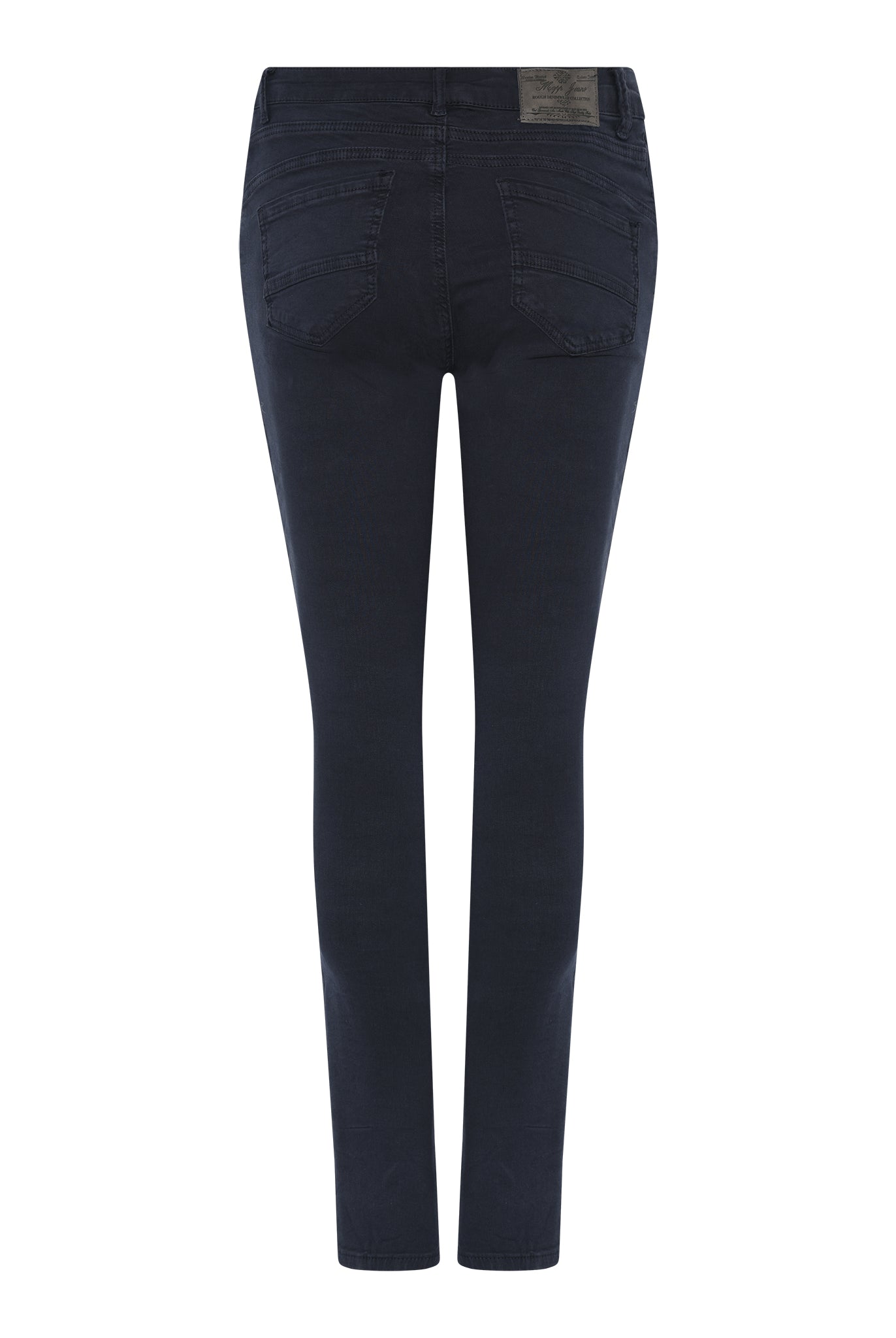 MAPP PATTI ZIP TWILL JEANS DENIM/TWILL 104 NAVY