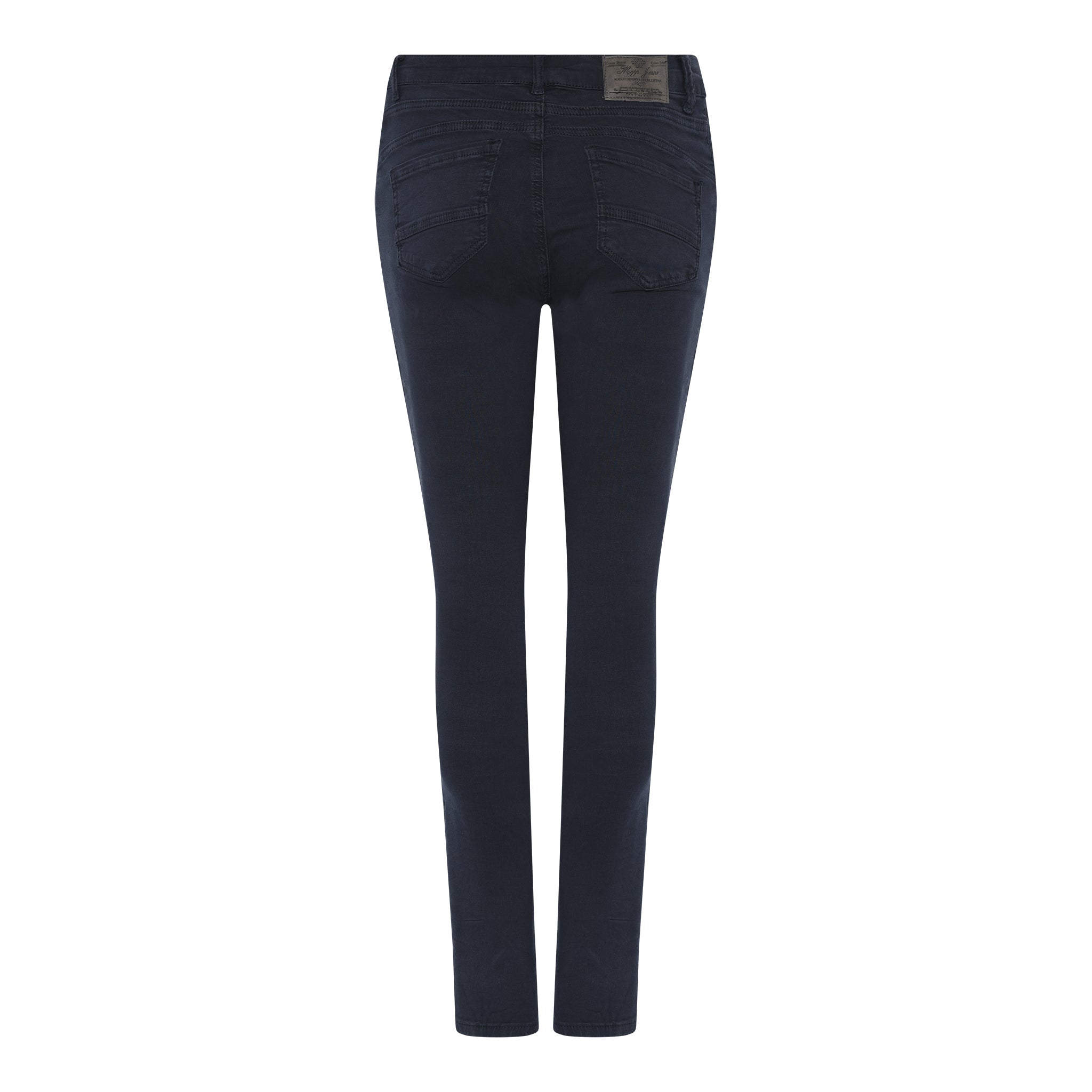 MAPP PATTI ZIP TWILL JEANS DENIM/TWILL 104 NAVY