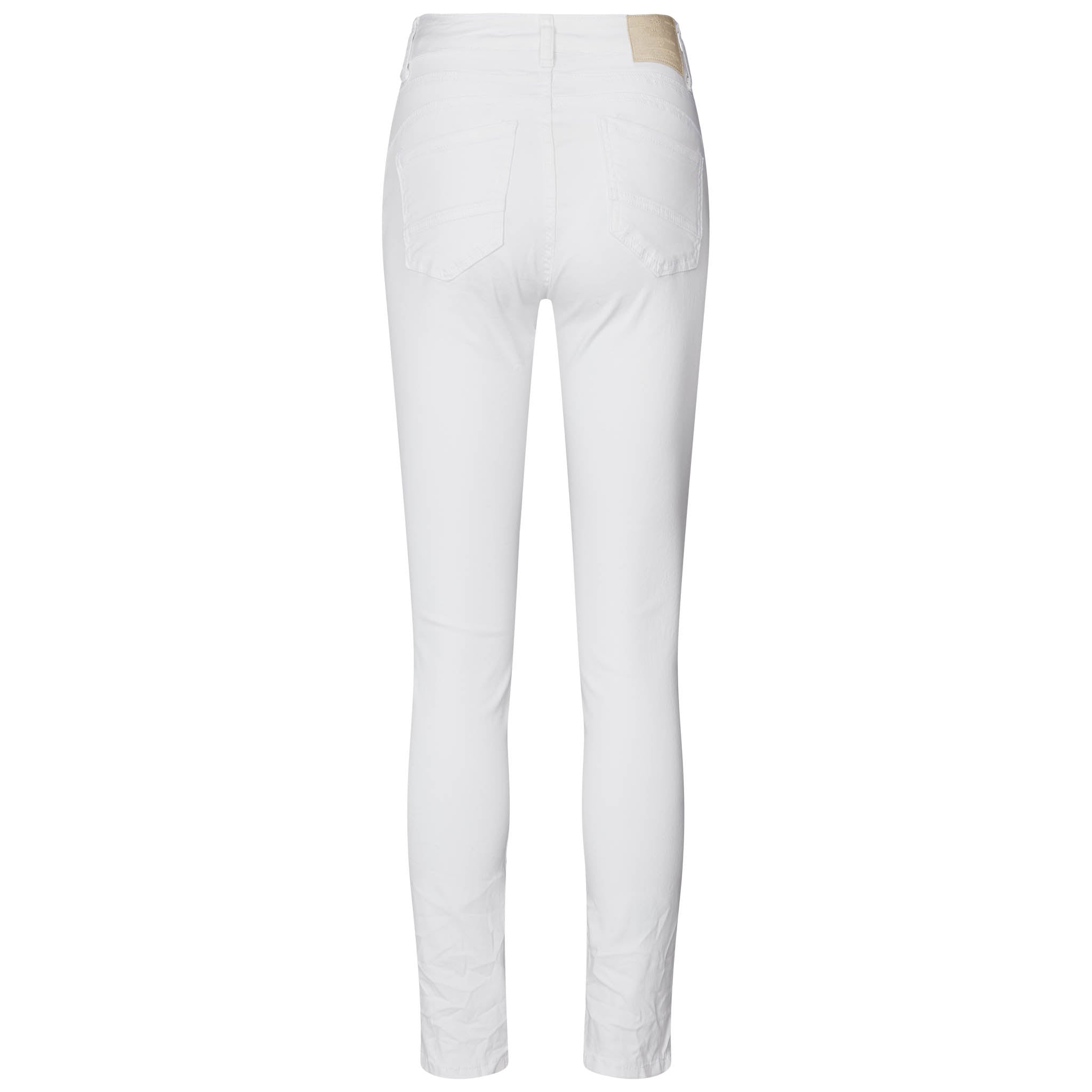 MAPP PATTI ZIP TWILL JEANS DENIM/TWILL 10 WHITE