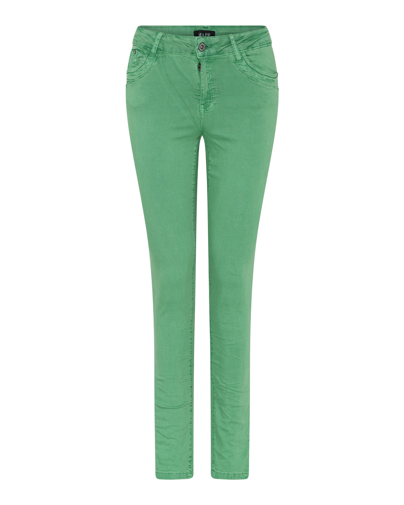 MAPP Patti Zip Twill Jeans DENIM/TWILL 265 GRASS GREEN