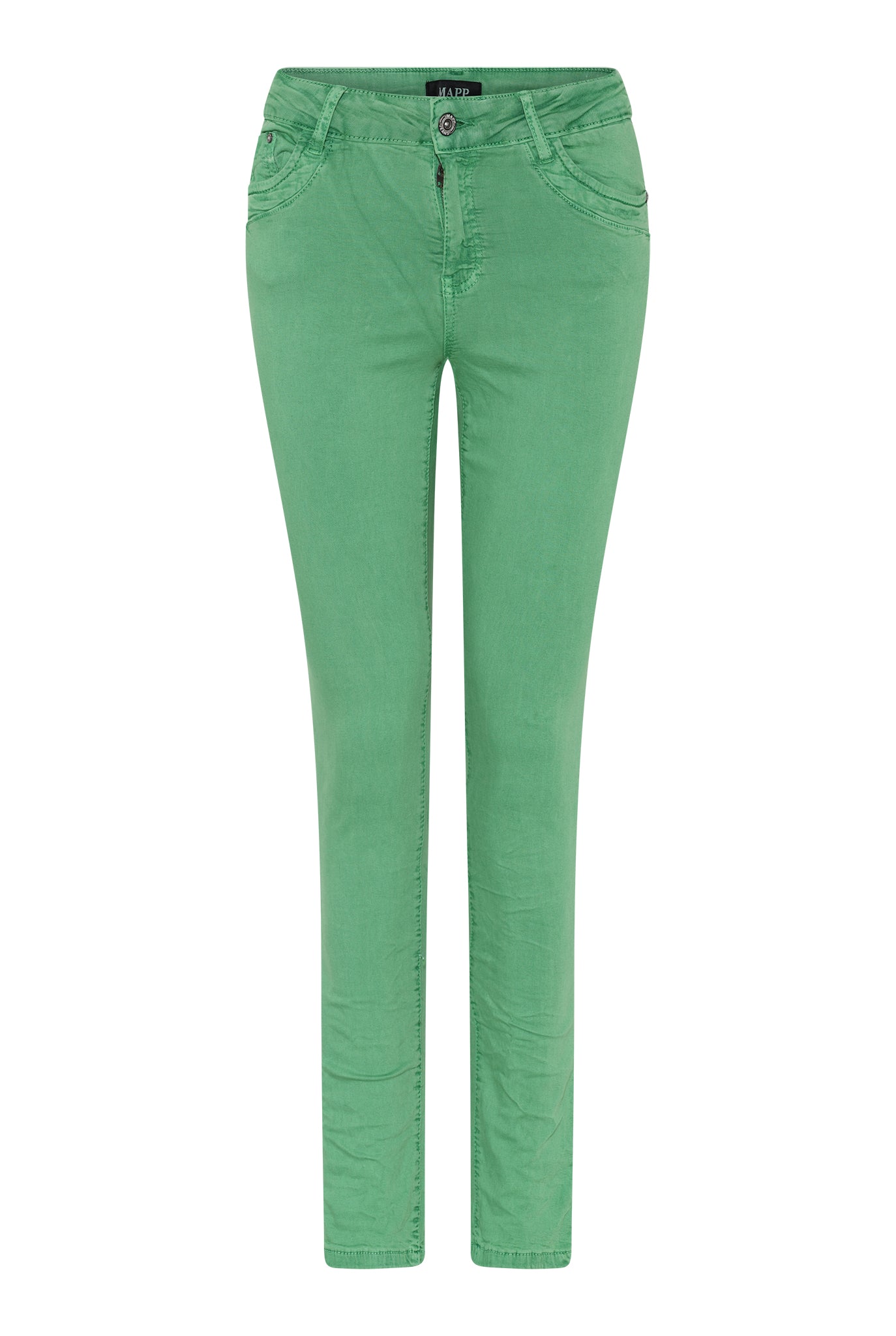 MAPP Patti Zip Twill Jeans DENIM/TWILL 265 GRASS GREEN